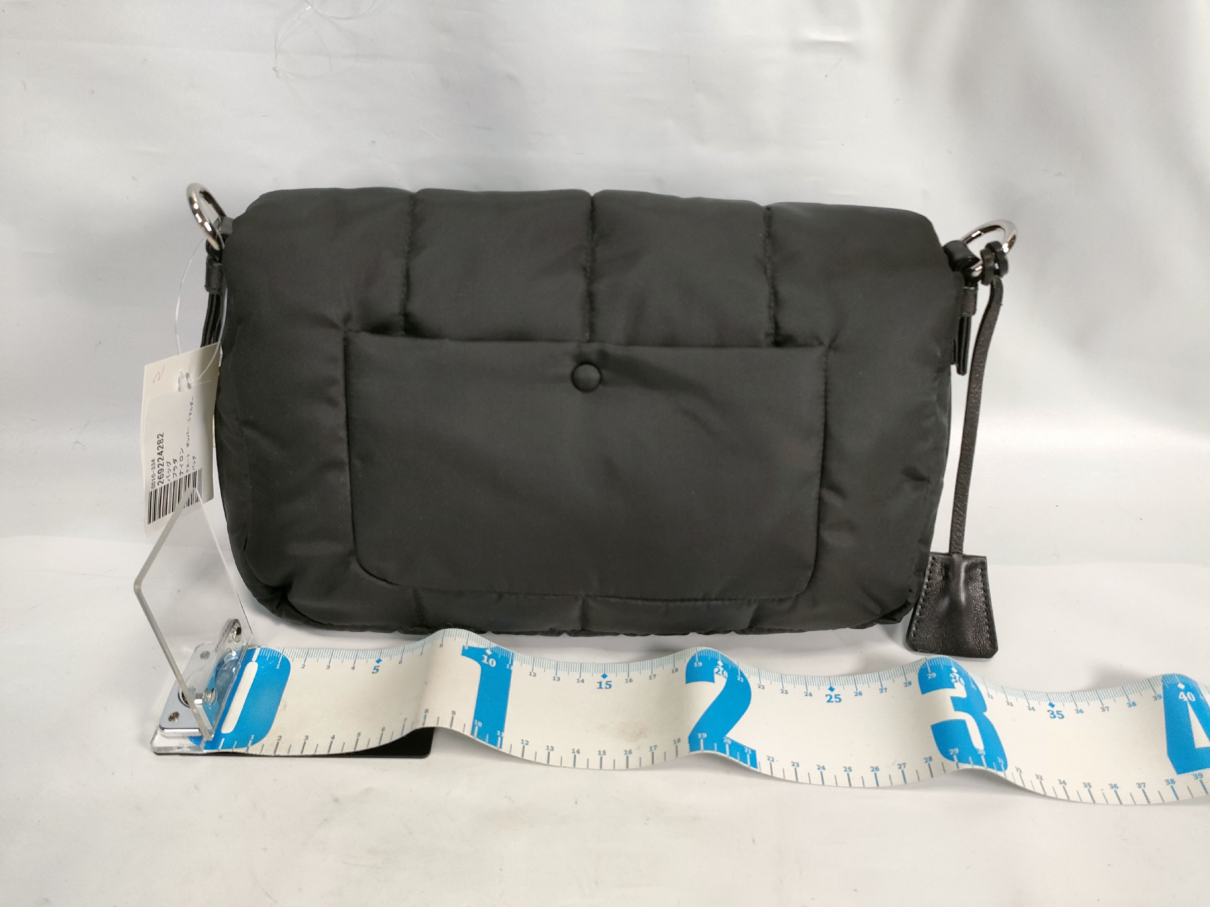 Nylon Tessuto Bomber Shoulder Bag — view 2