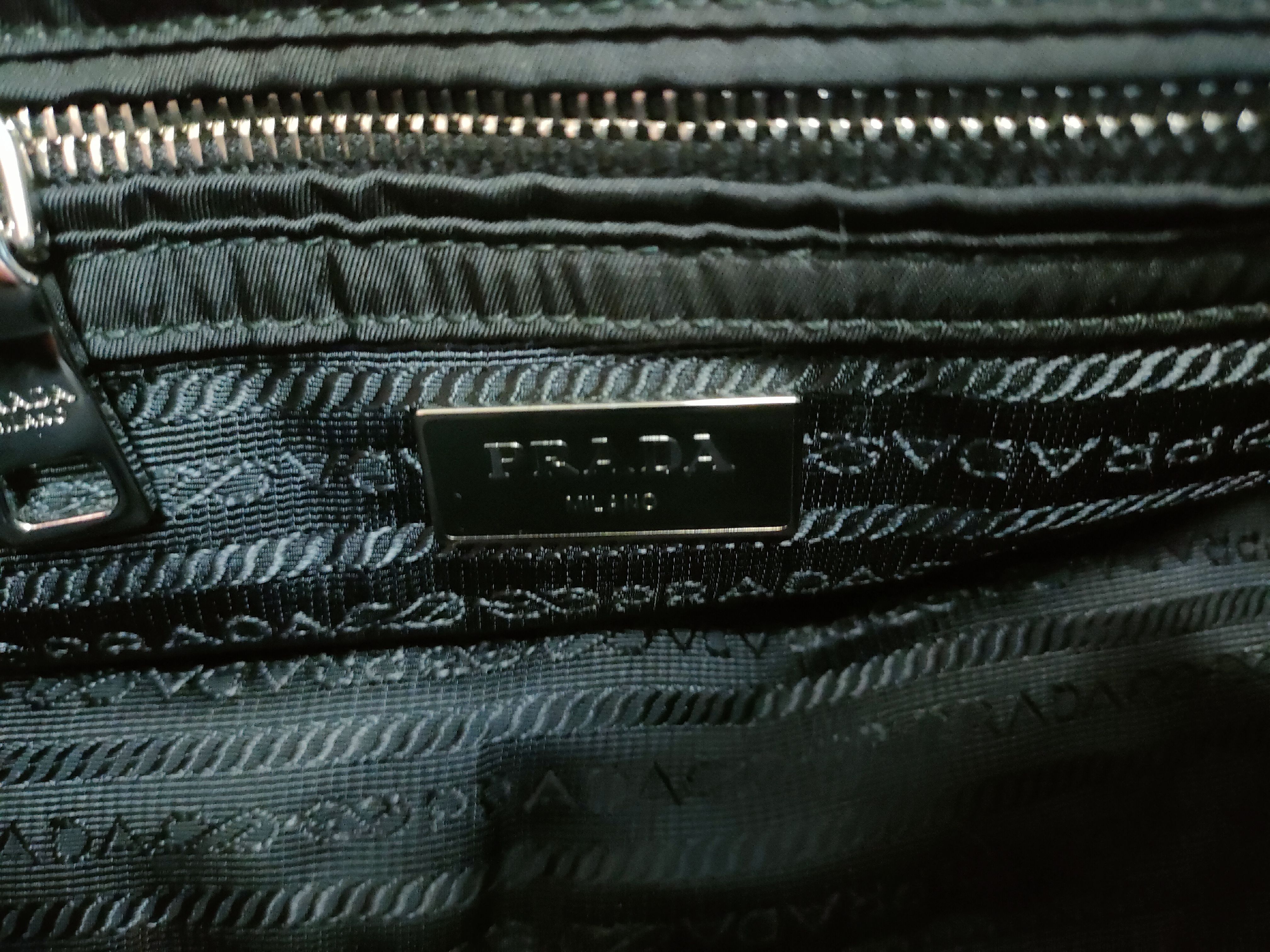 Nylon Tessuto Bomber Shoulder Bag — view 11