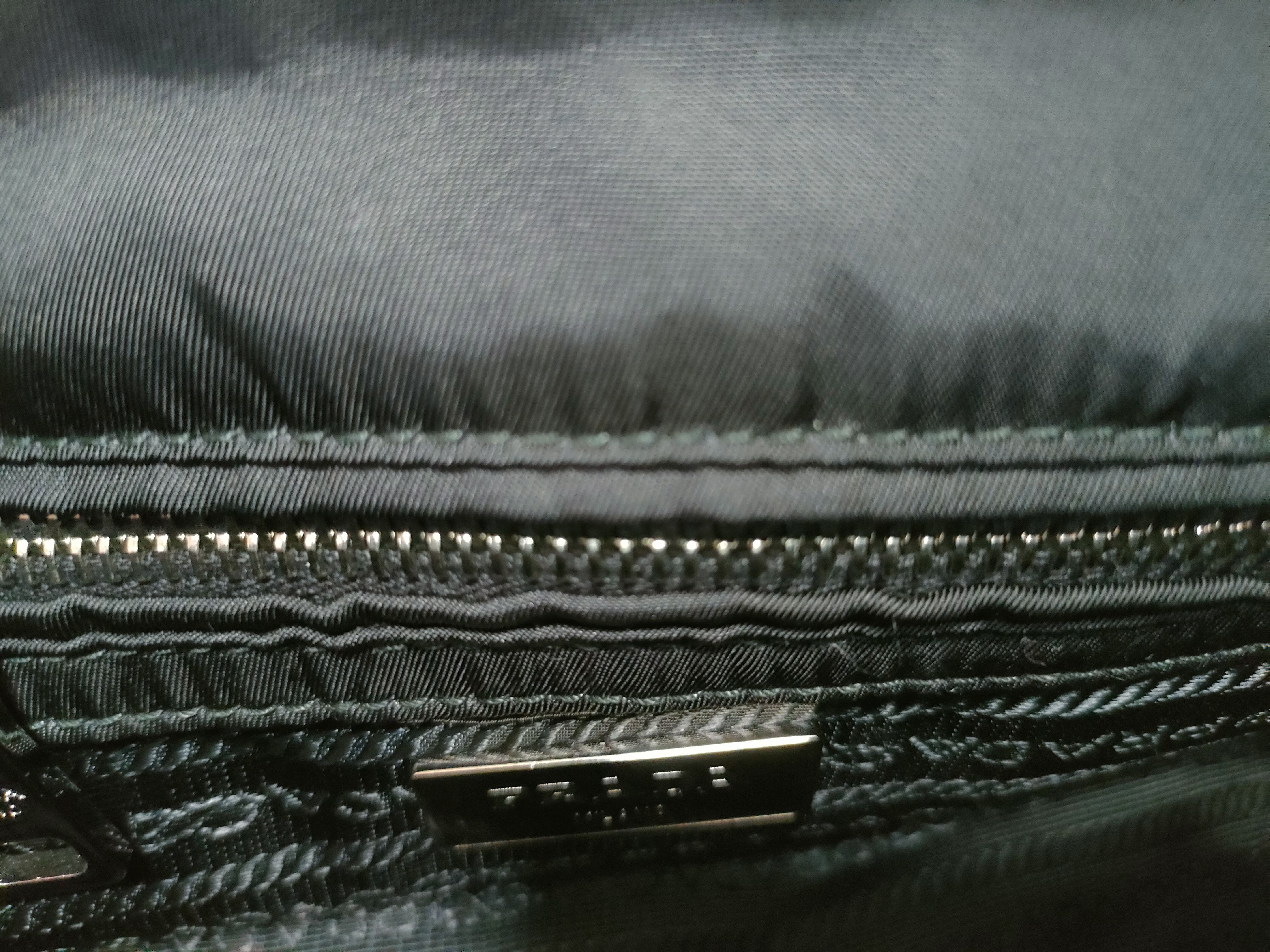 Nylon Tessuto Bomber Shoulder Bag — view 12