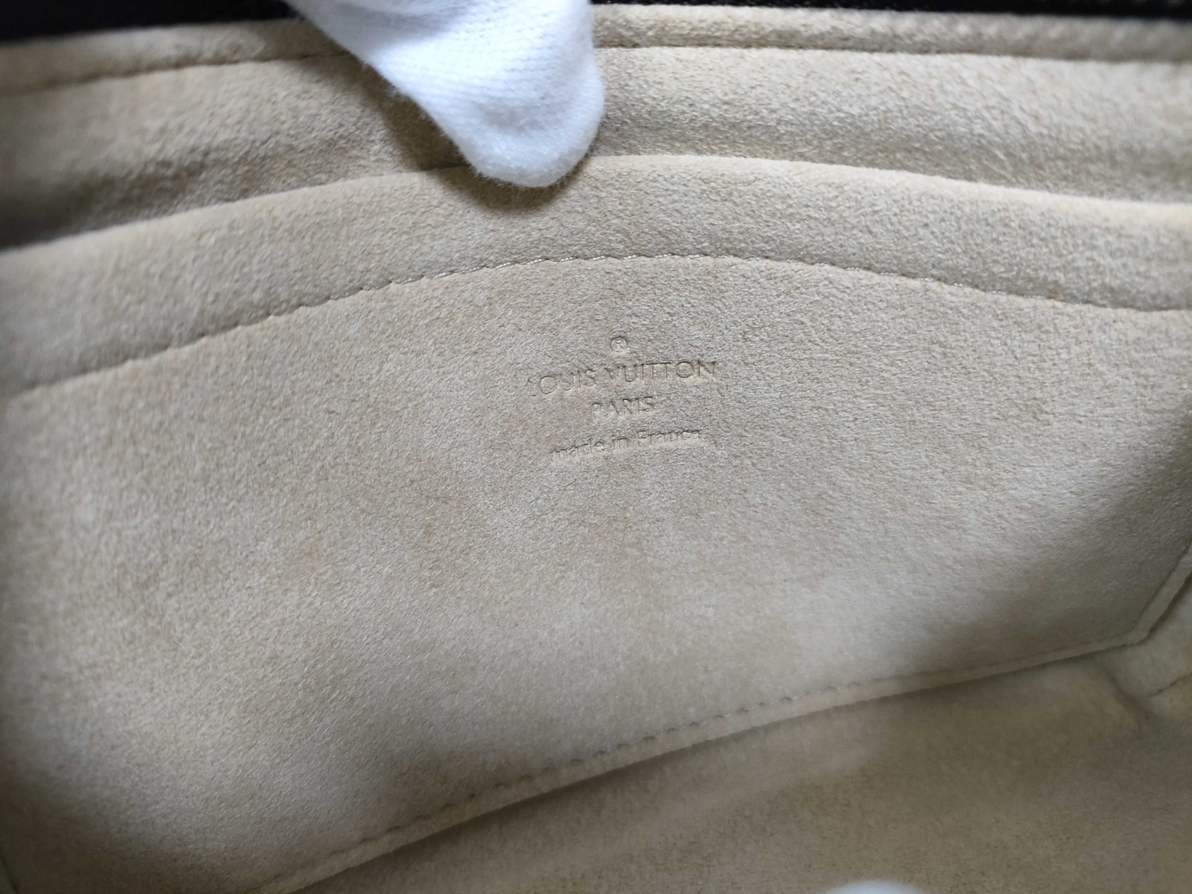 Monogram Louis Vuitton Chain Pouch Pochette Mira MM Monogram Handbag Pouch — view 13