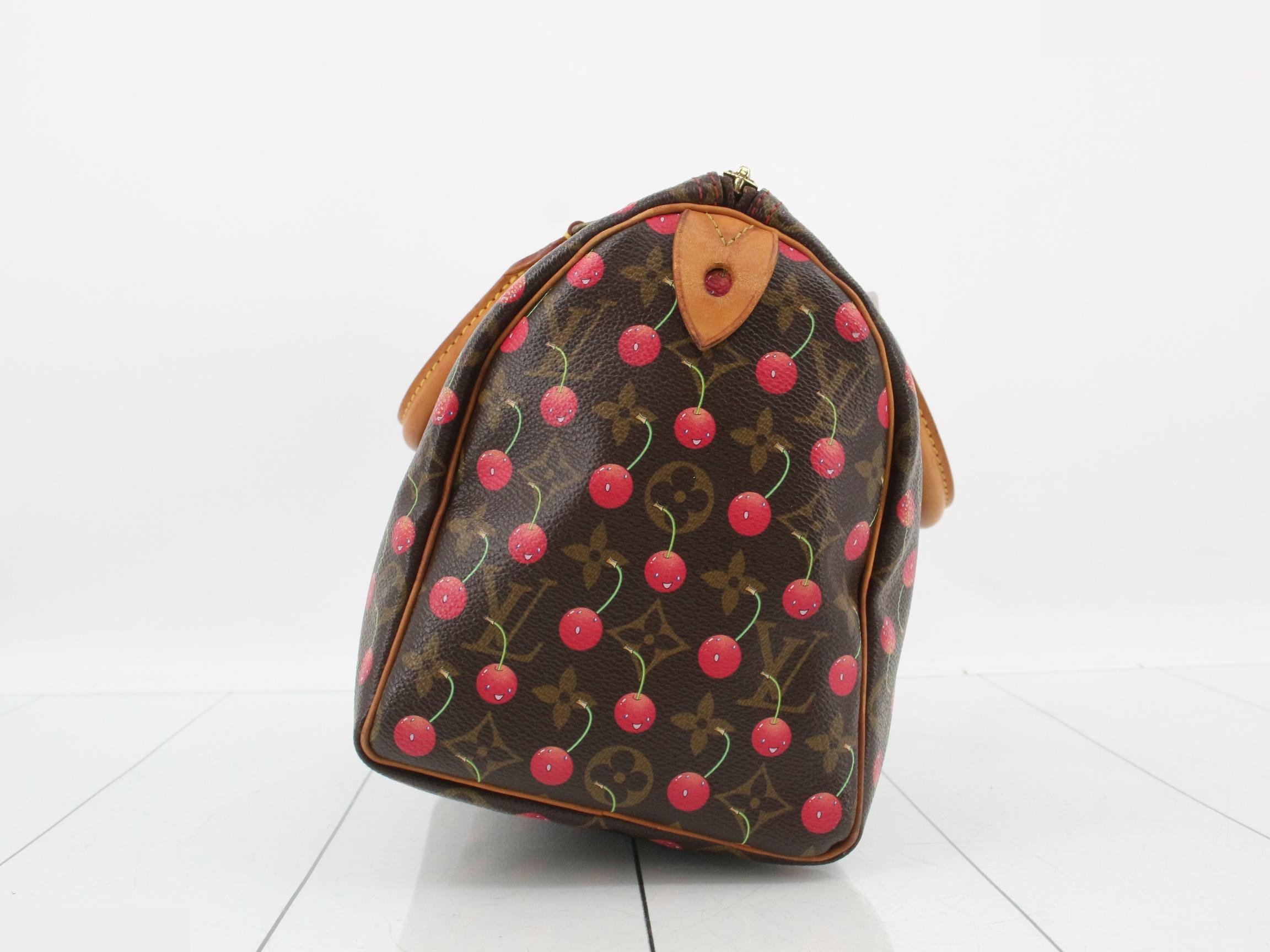 Monogram Cherry Speedy 25 Handbag — view 3