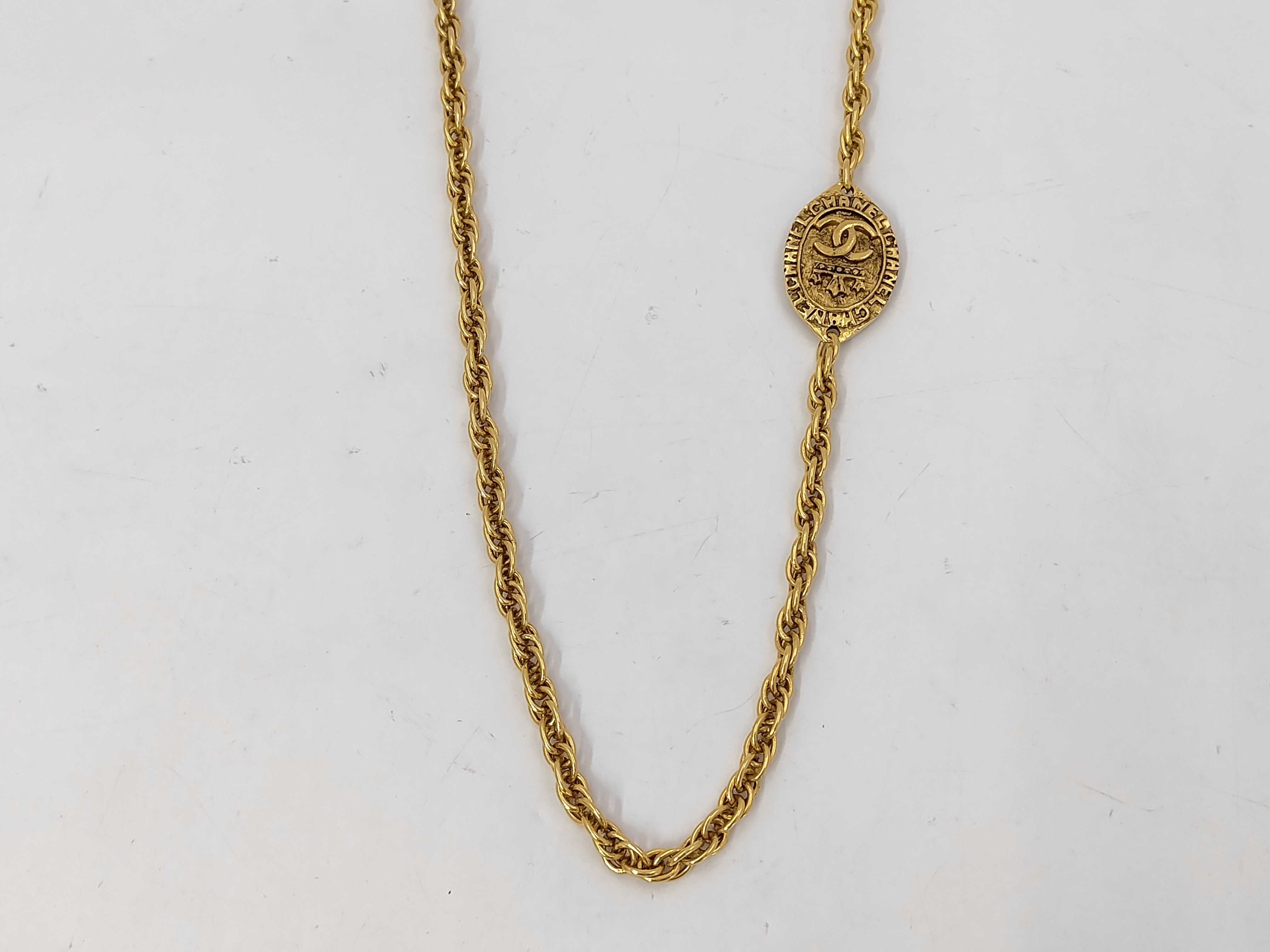 Vintage Gold Necklace — view 2