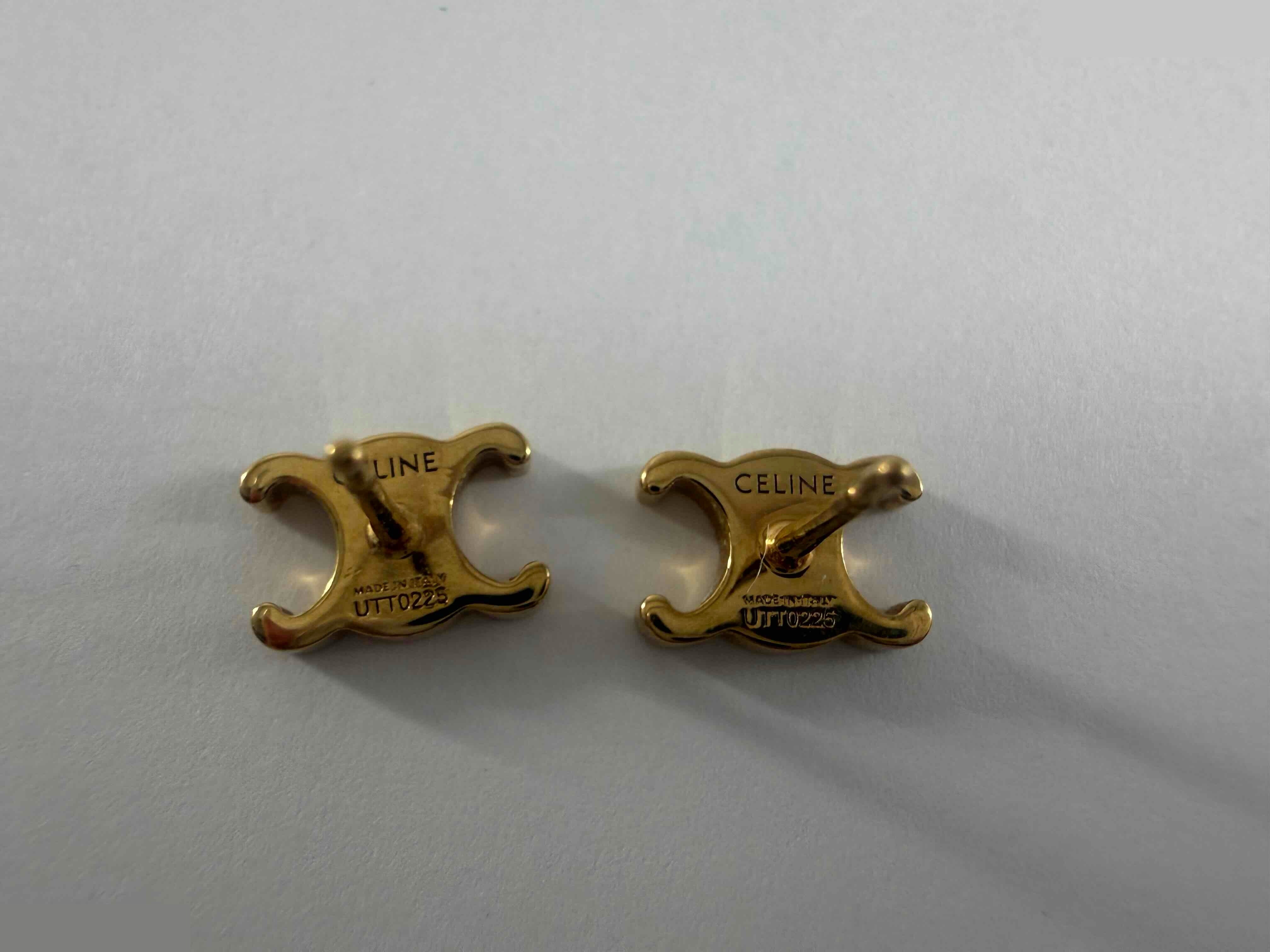 Other lines: Precious metals, earrings, Triomphe, gold — view 2