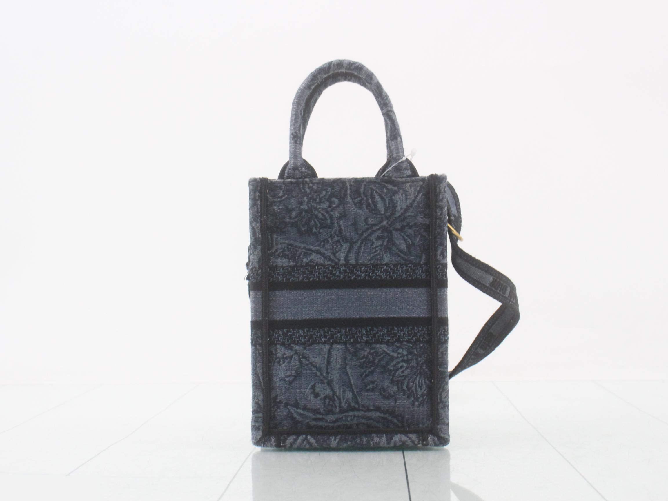 Book tote bag with strap — view 2