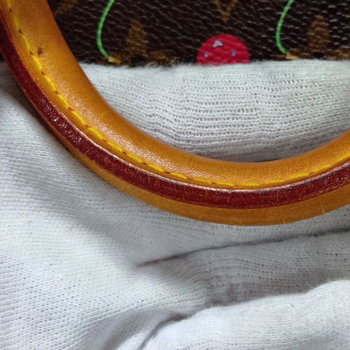 x Takashi Murakami Monogram Cherry Blossom Speedy 25 M95009 Brown SP0035 — view 14