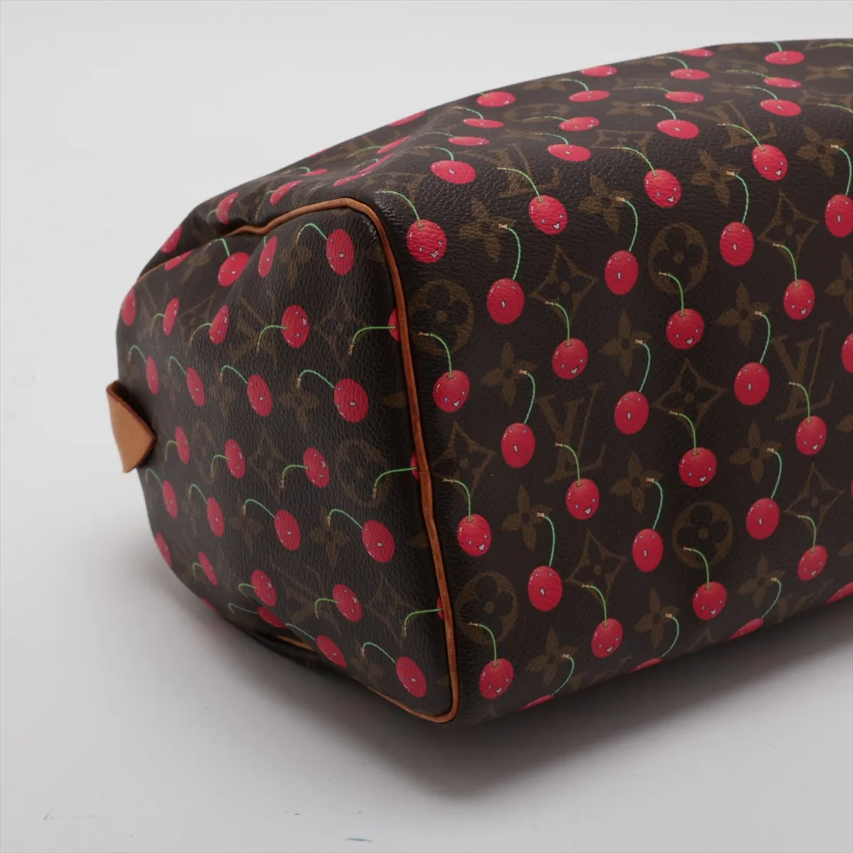 x Takashi Murakami Monogram Cherry Blossom Speedy 25 M95009 Brown SP0035 — view 4