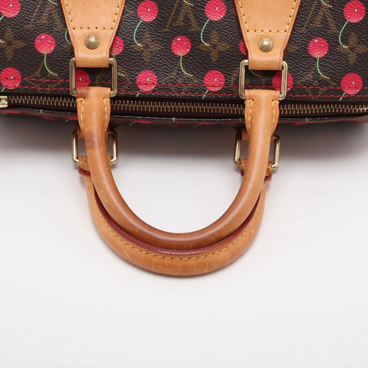 x Takashi Murakami Monogram Cherry Blossom Speedy 25 M95009 Brown SP0035 — view 5