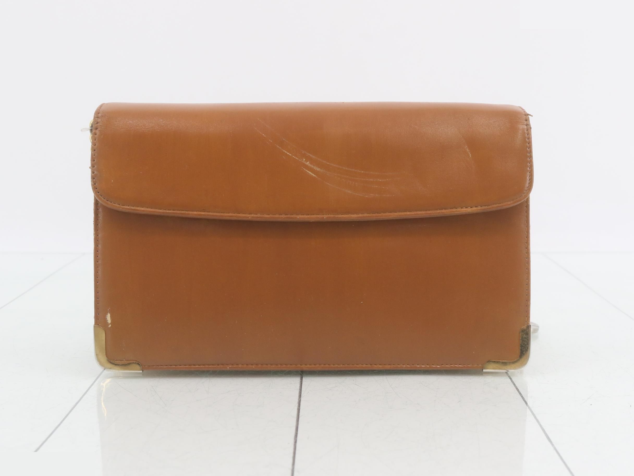 Leather chain bag — view 2