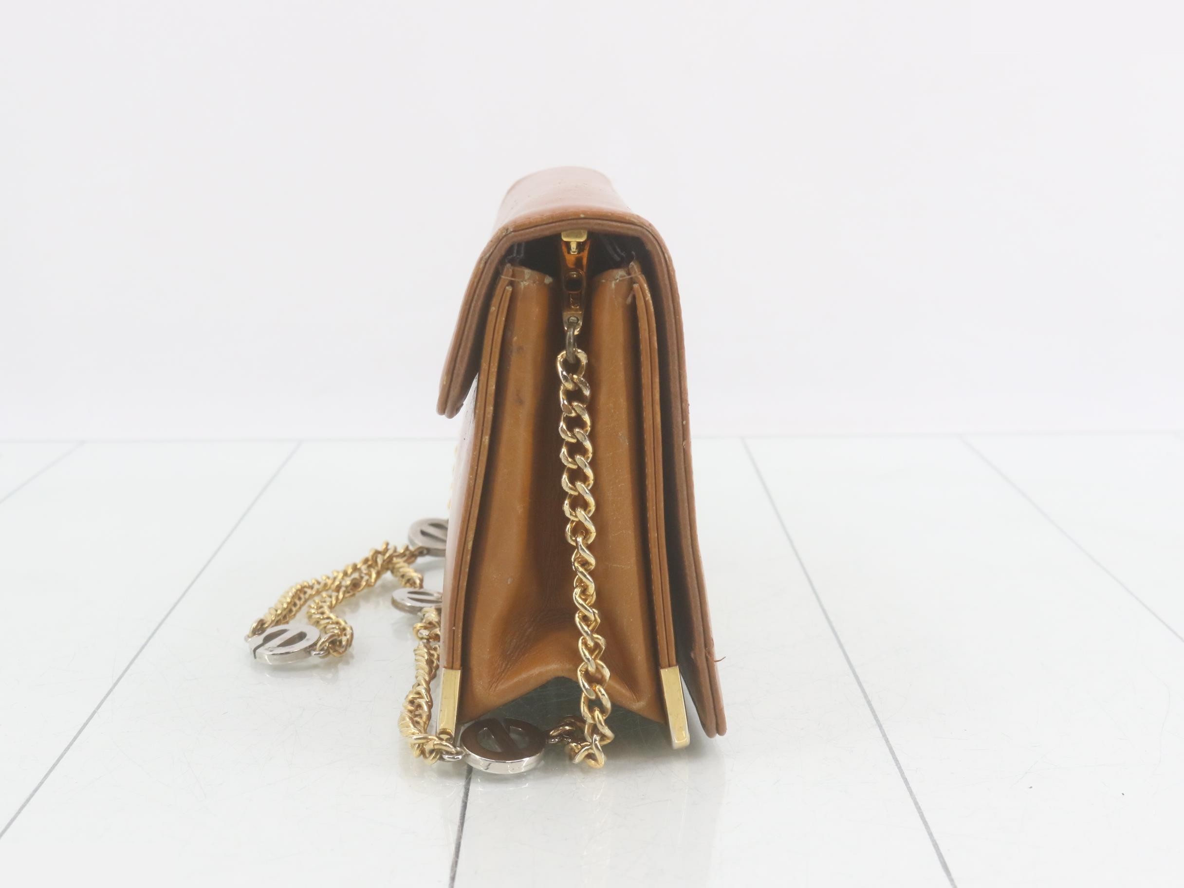Leather chain bag — view 4