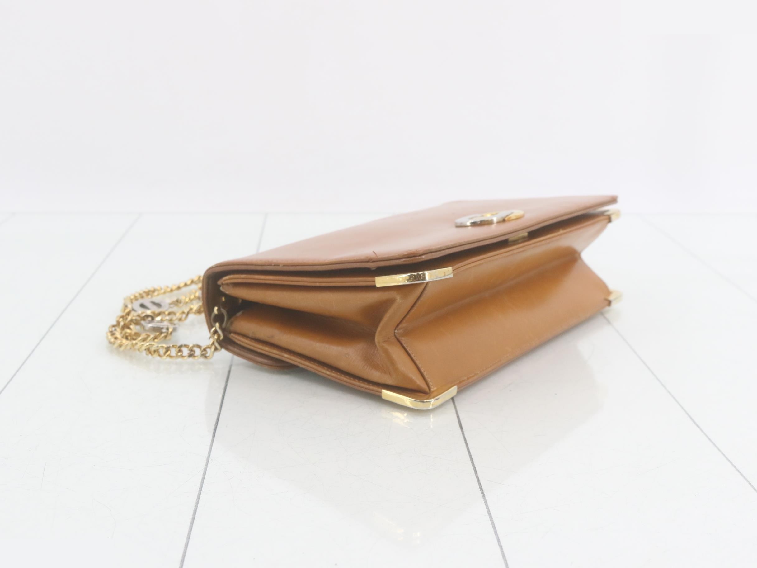 Leather chain bag — view 5