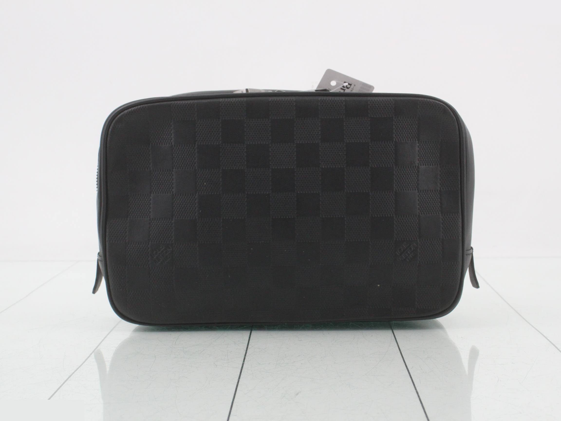 Damier Infini Trouse Toilette Pouch