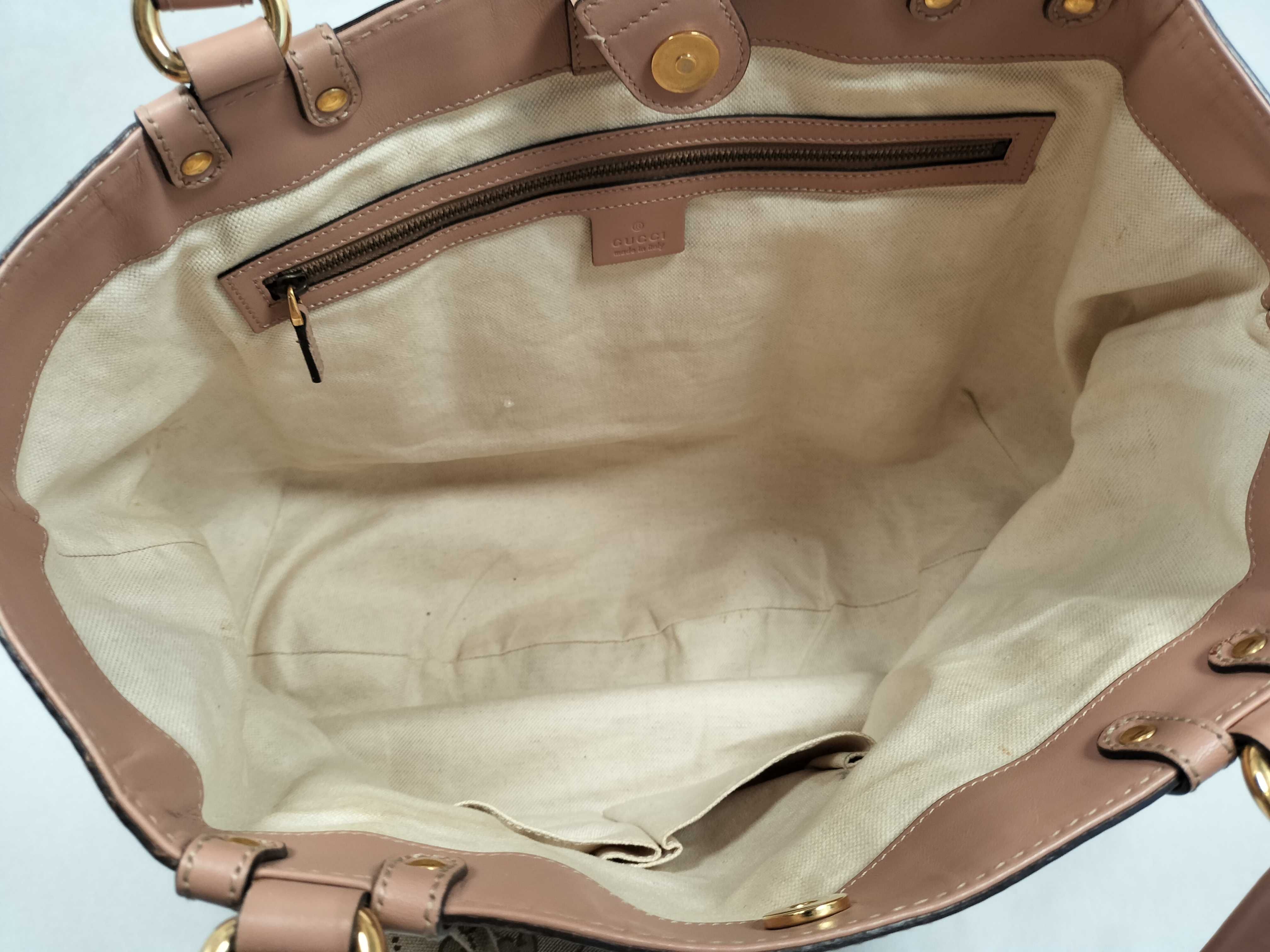GG Canvas 269951 GG Canvas Scarlet Tote Bag — view 9