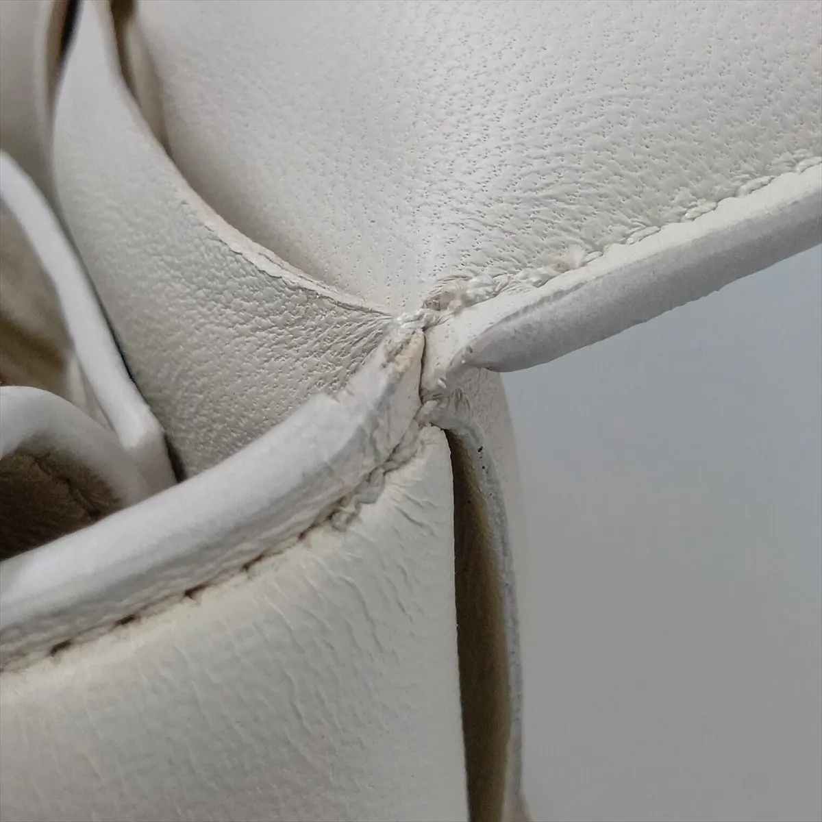 Maxi Intrecciato Padded Cassette Leather Shoulder Bag, White — view 9