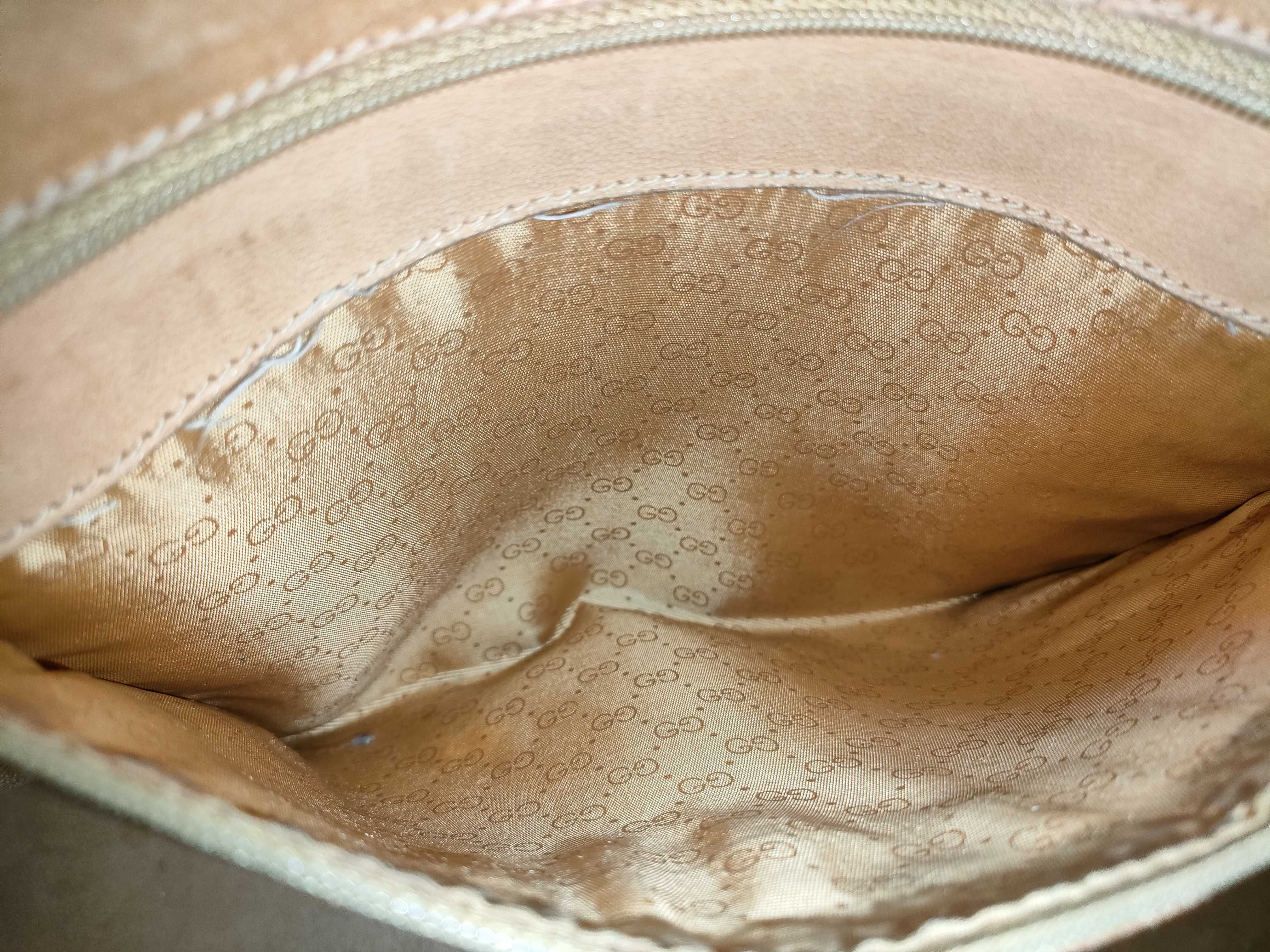 002 115 Tote Bag, Canvas and Leather, Black and Brown Tote Bag — view 10