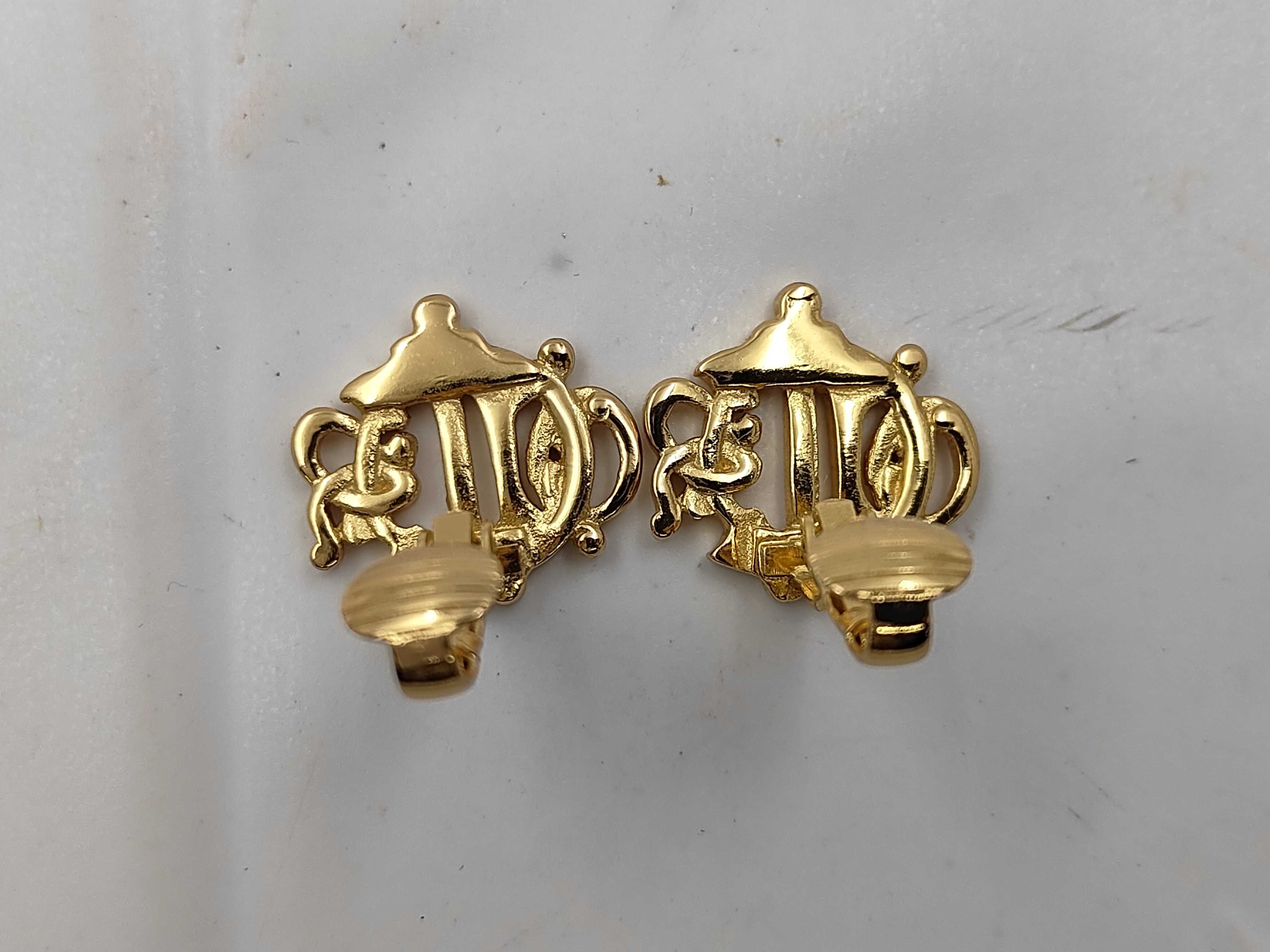 Vintage Logo GP Earrings — view 2