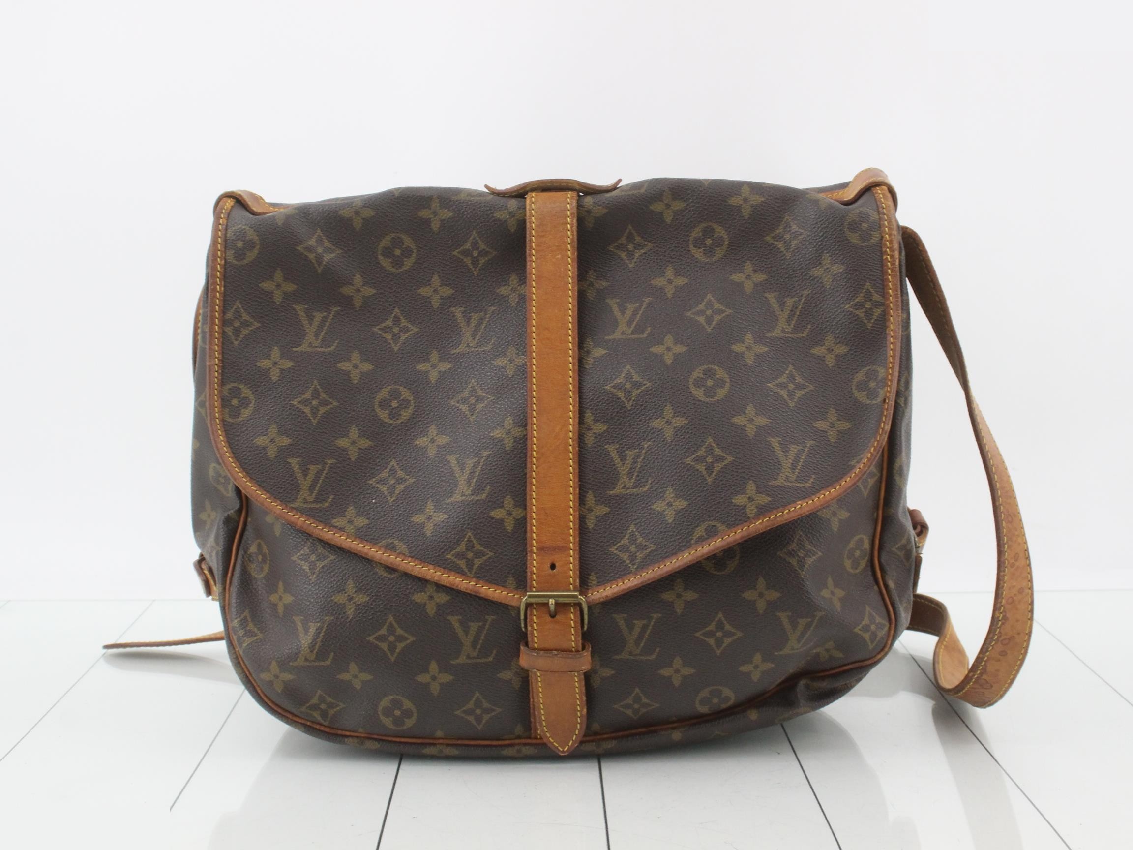 Monogram Saumur Shoulder Bag