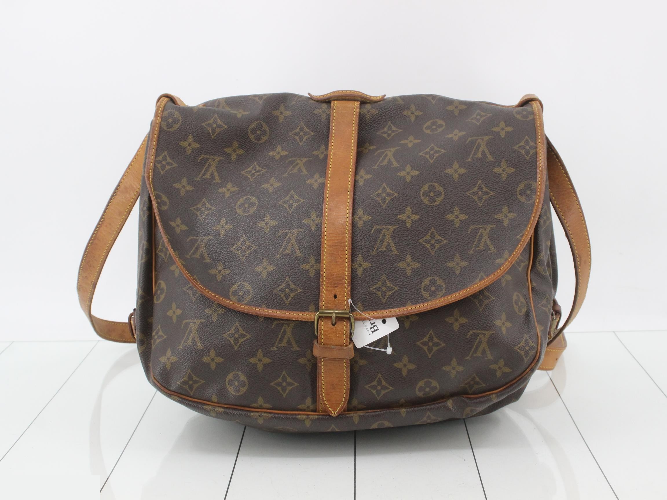Monogram Saumur Shoulder Bag — view 2