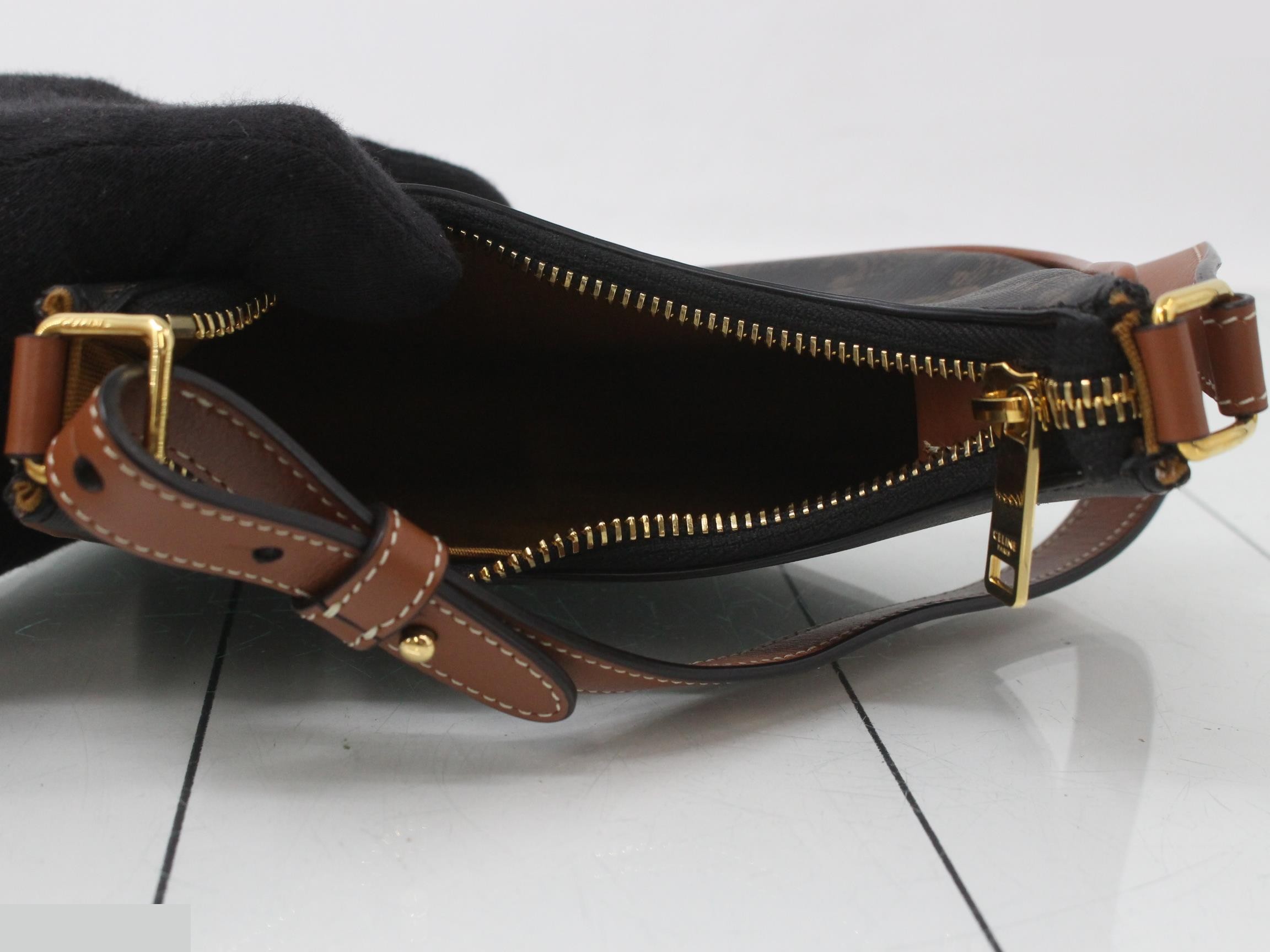 Mini Ava Triomphe One-Shoulder Bag — view 4