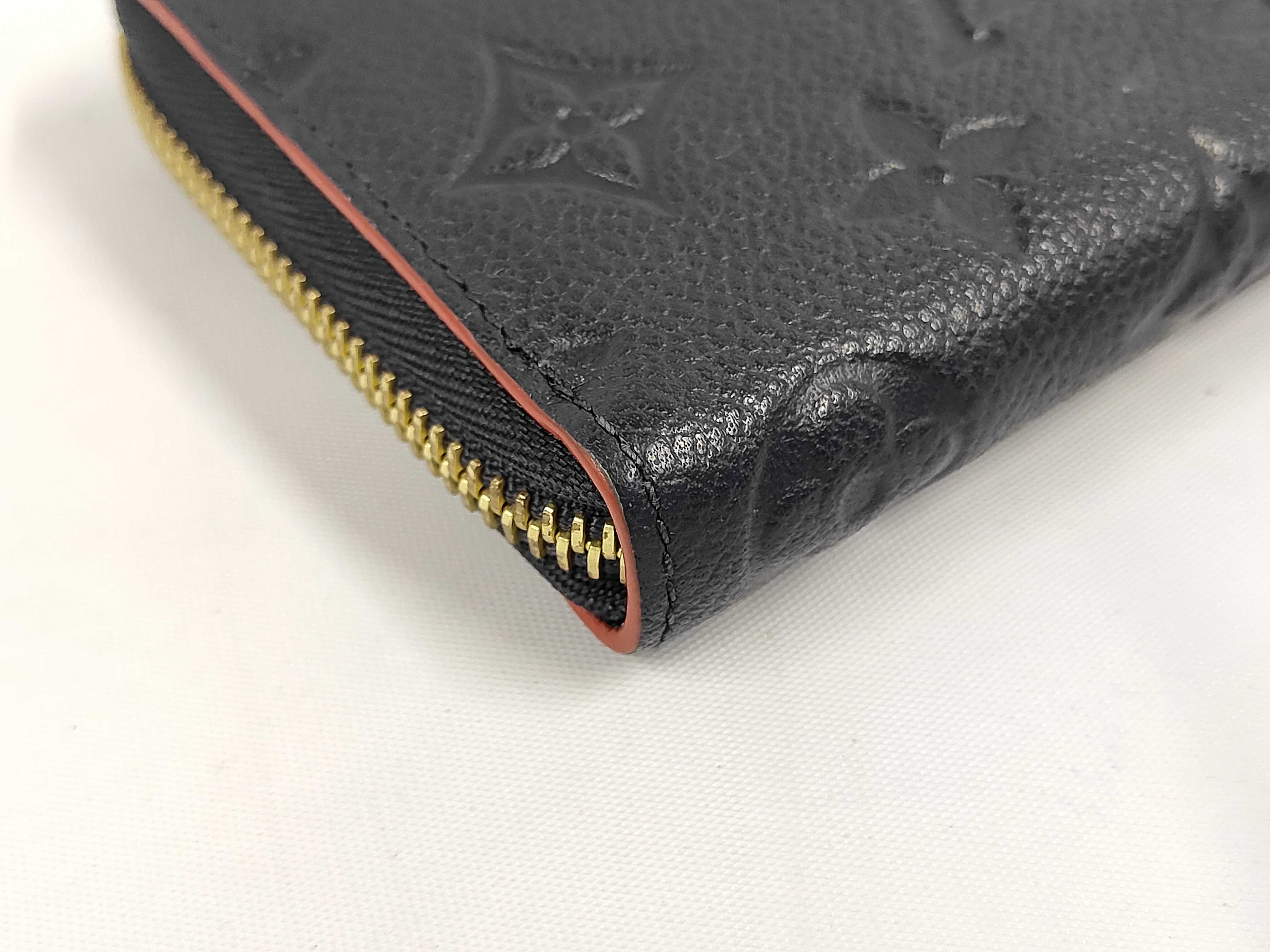 M69415 Monogram Empreinte Portefeuille Clemence Marine Rouge Wallet — view 4