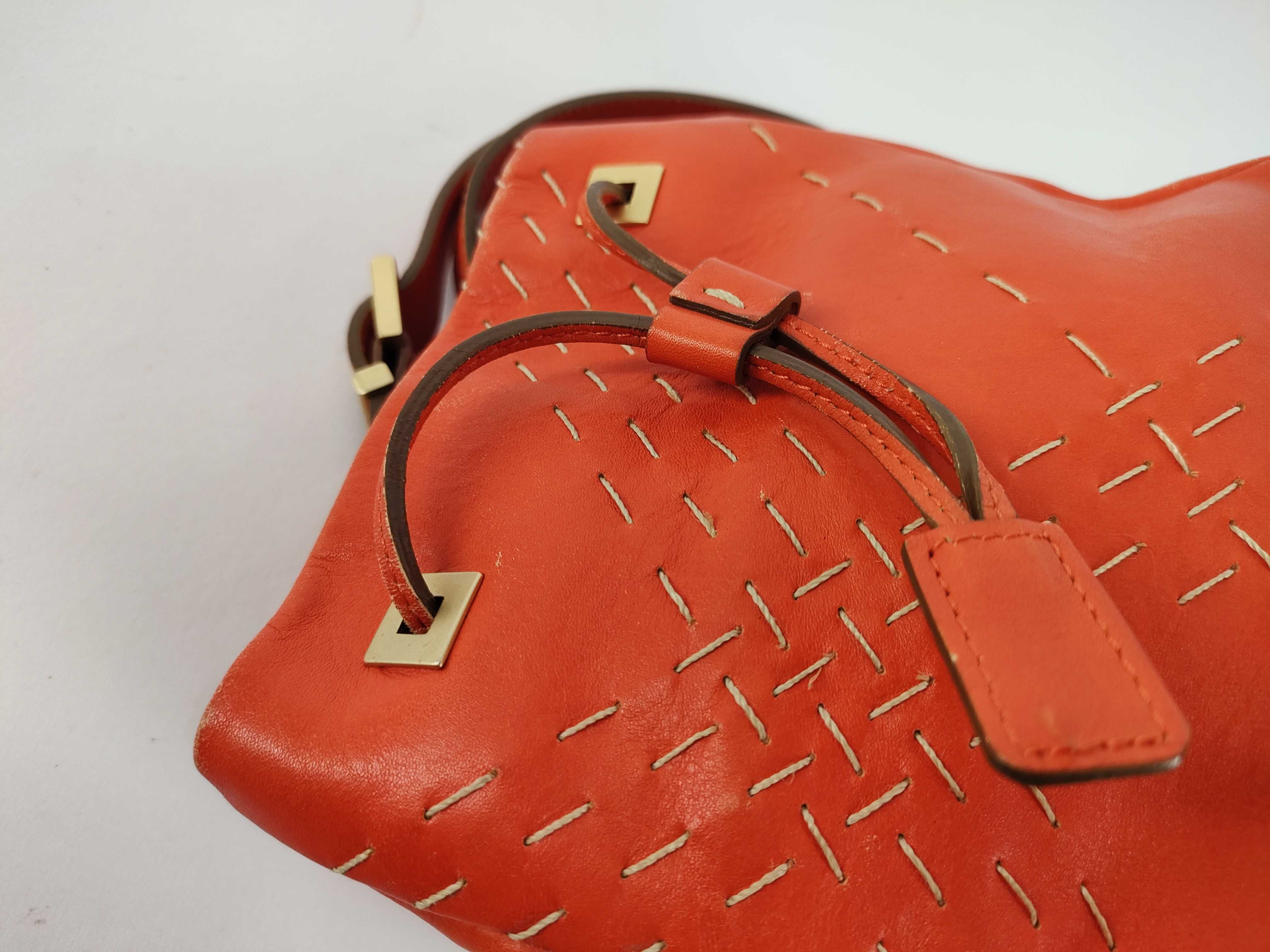 leather bucket bag shoulder bag — view 8