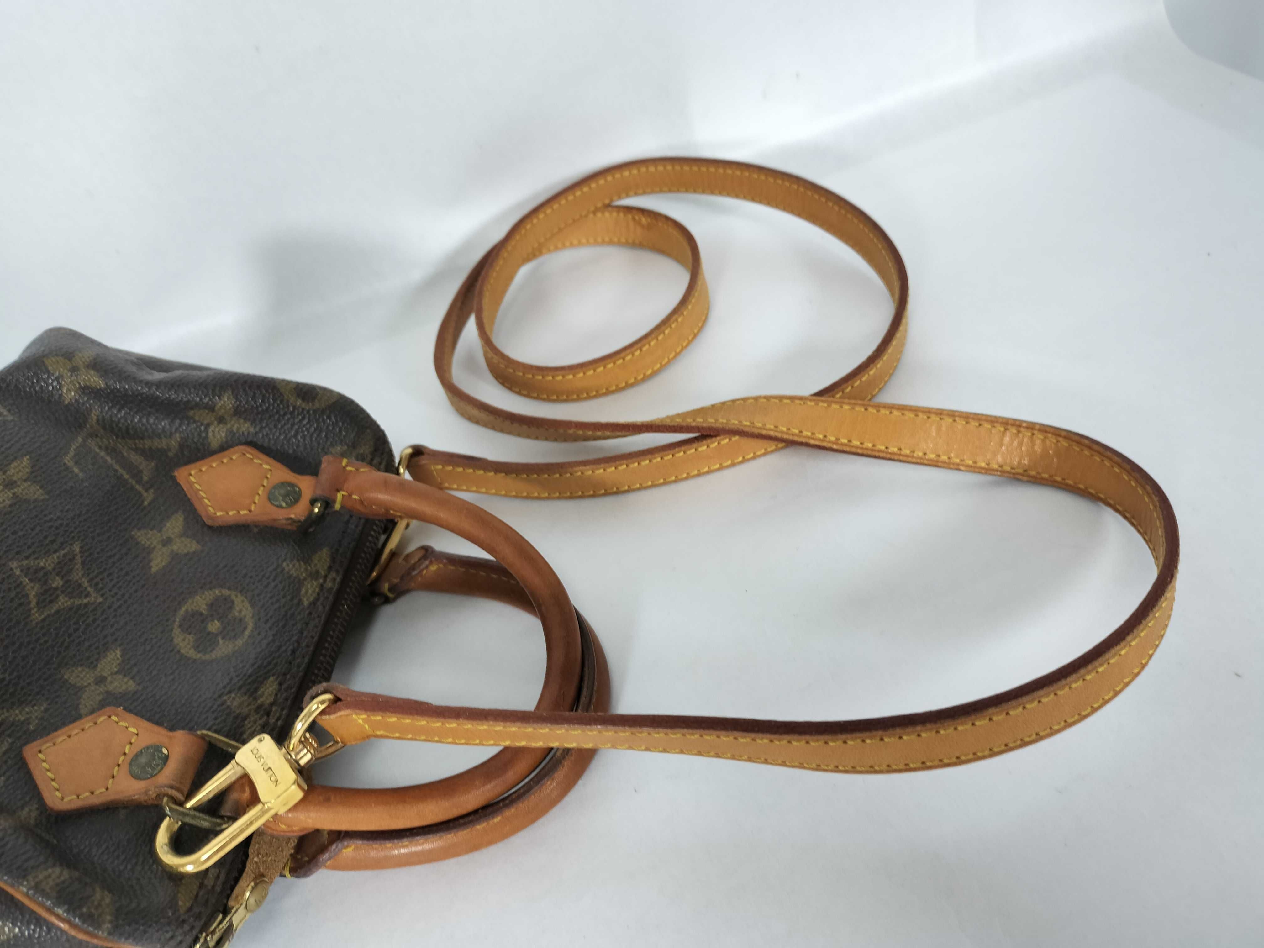 Monogram Louis Vuitton Mini Speedy Handbag Monogram Handbag — view 3