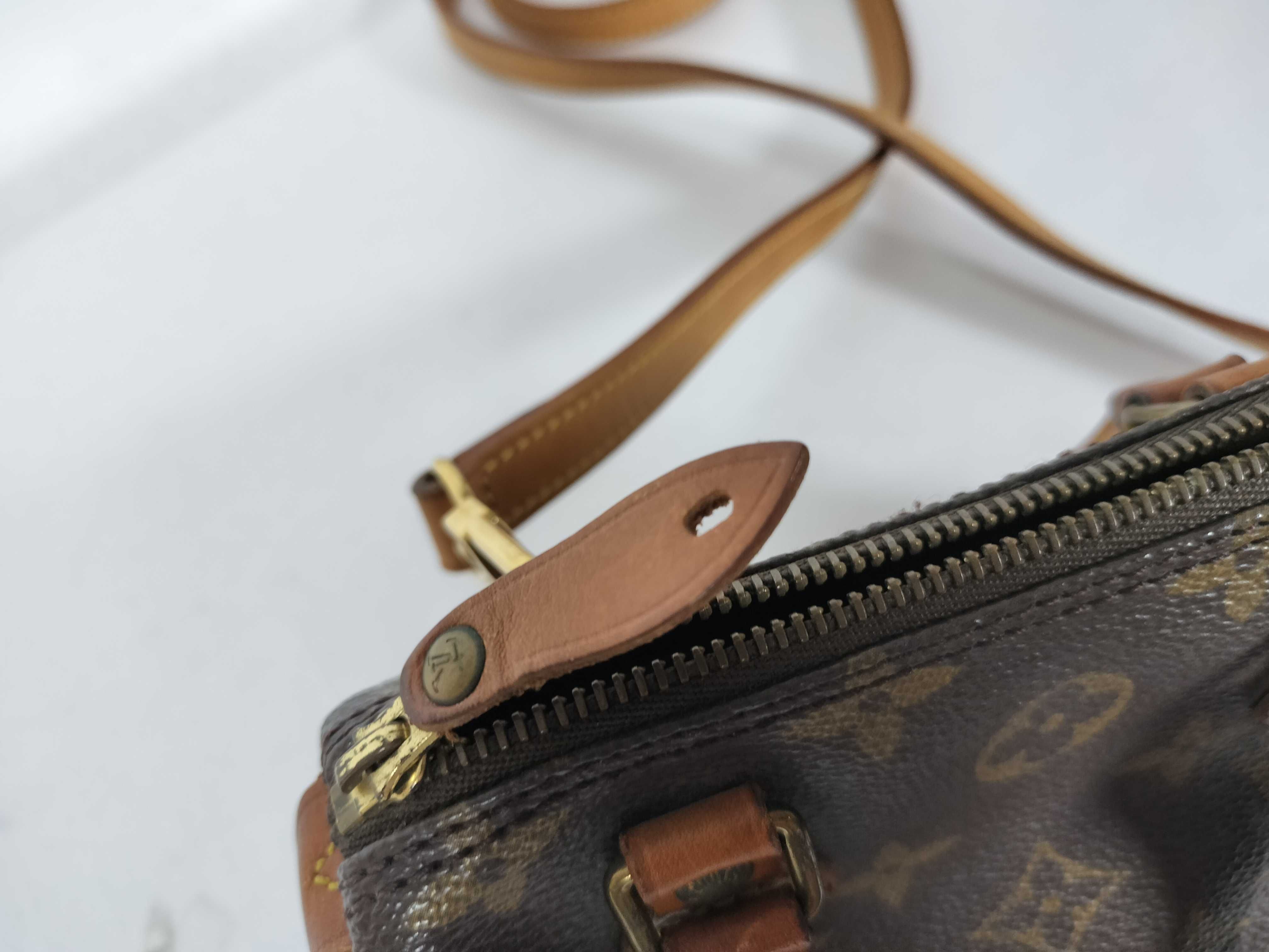 Monogram Louis Vuitton Mini Speedy Handbag Monogram Handbag — view 8