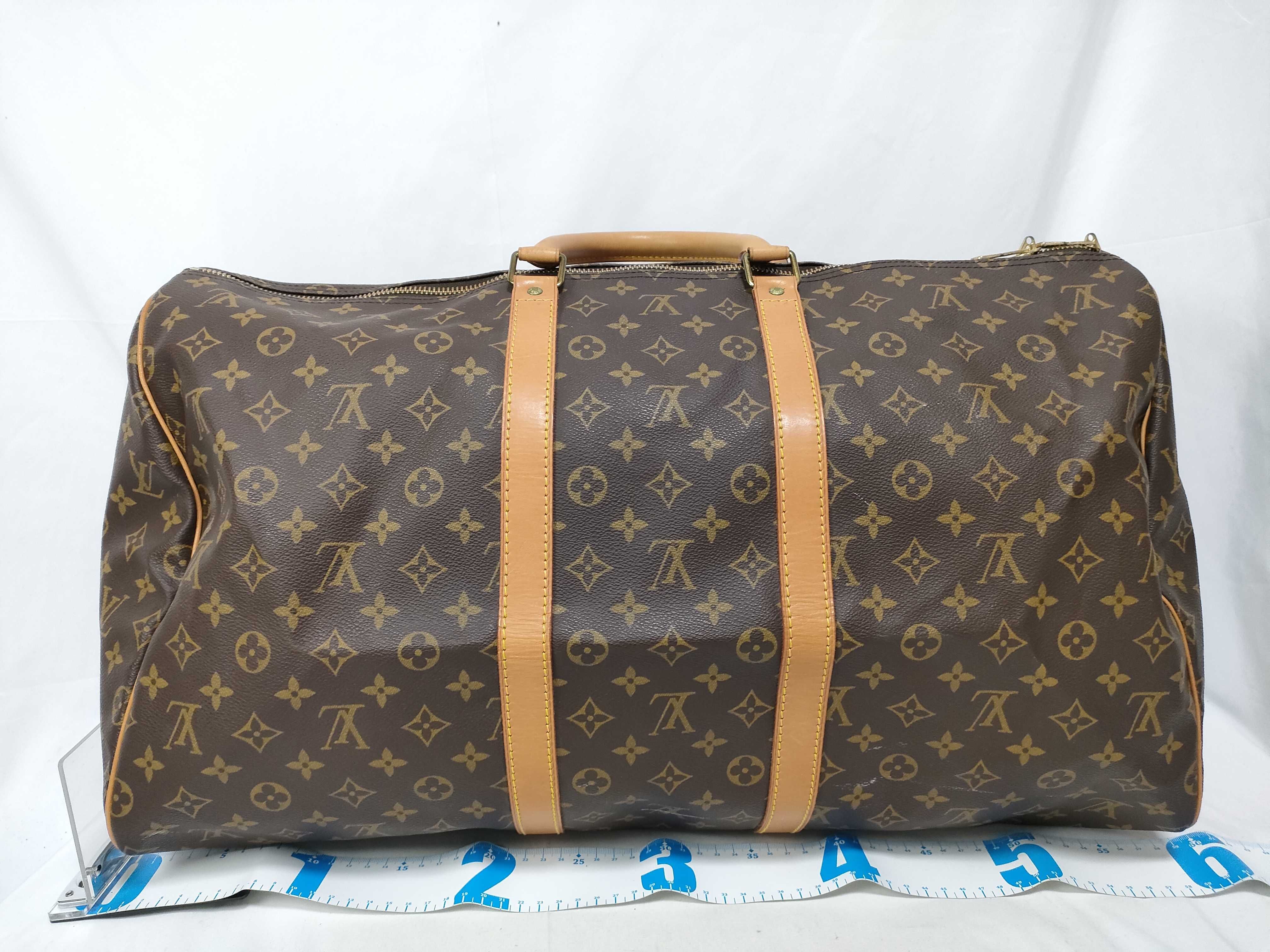 Monogram TH- M41424 8909 Monogram Keepall 55 Travel Bag - Grade B Boston Bag — view 2