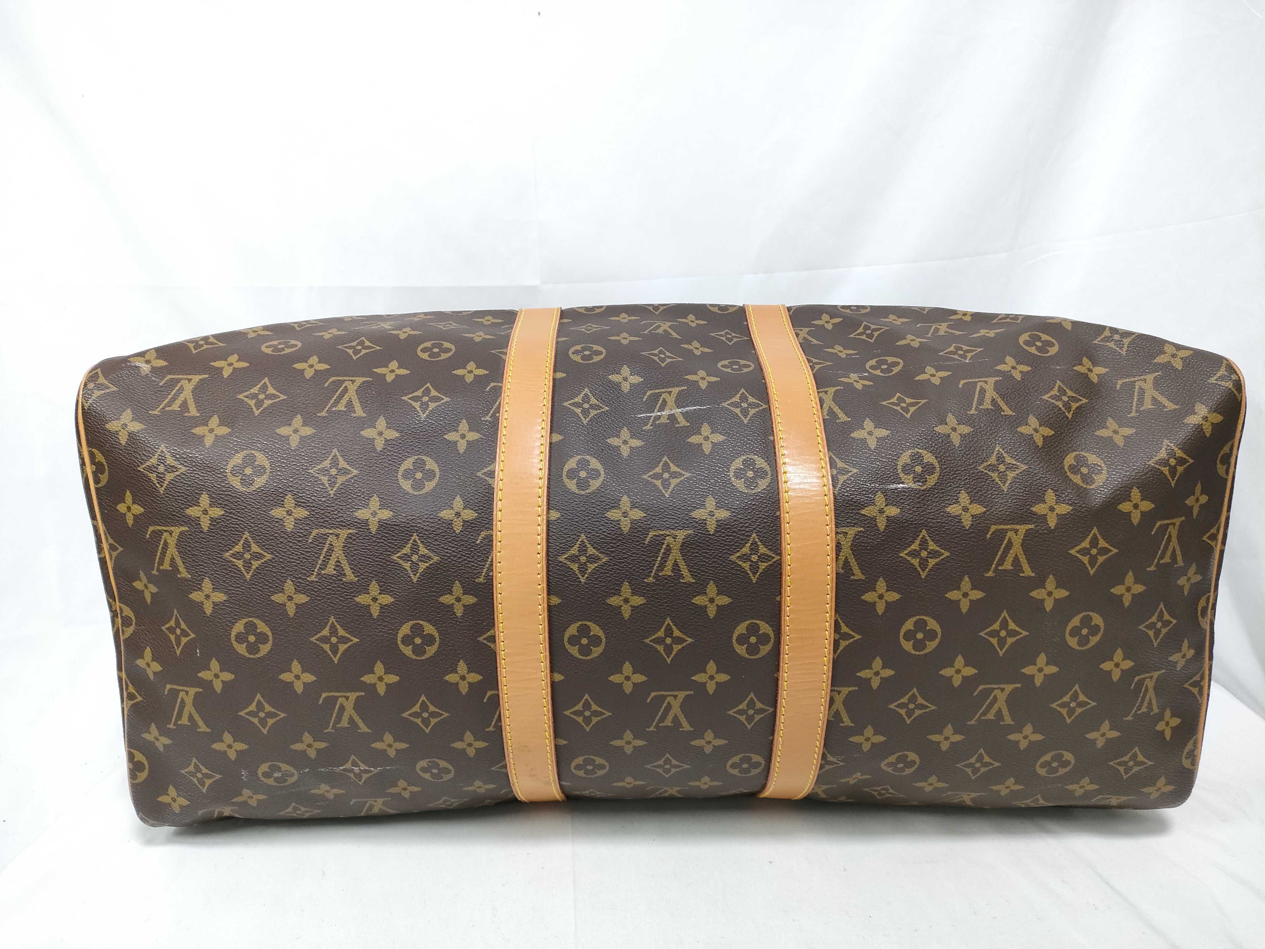 Monogram TH- M41424 8909 Monogram Keepall 55 Travel Bag - Grade B Boston Bag — view 3