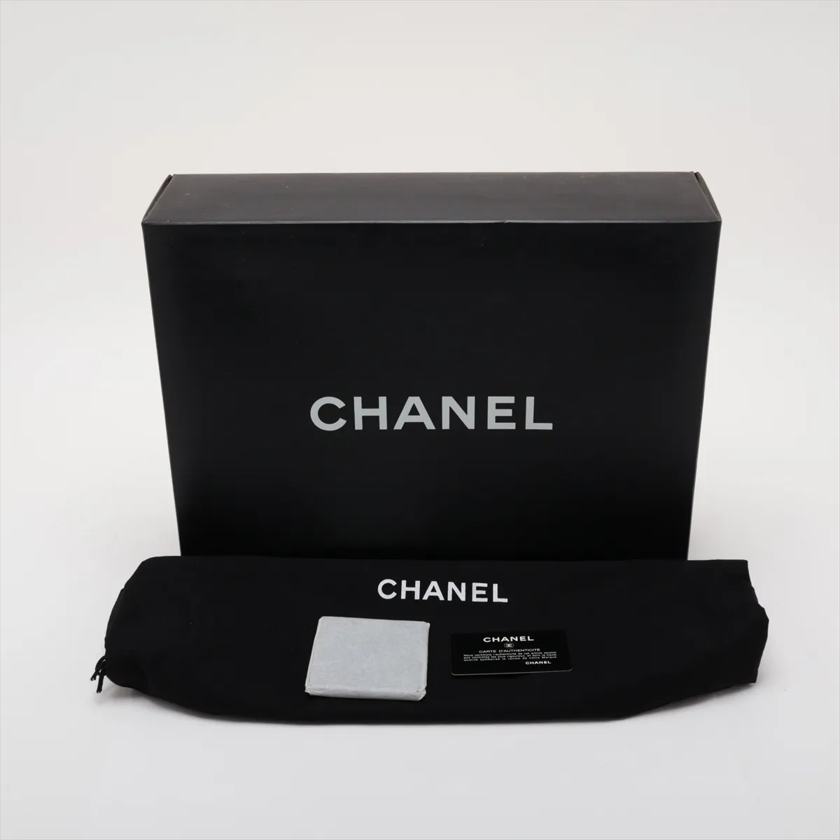Chocolate Bar Patent Leather 2-Way Tote Bag, Black x White, Silver Hardware, Item No. 6790808 (Serial Number 6) — view 11