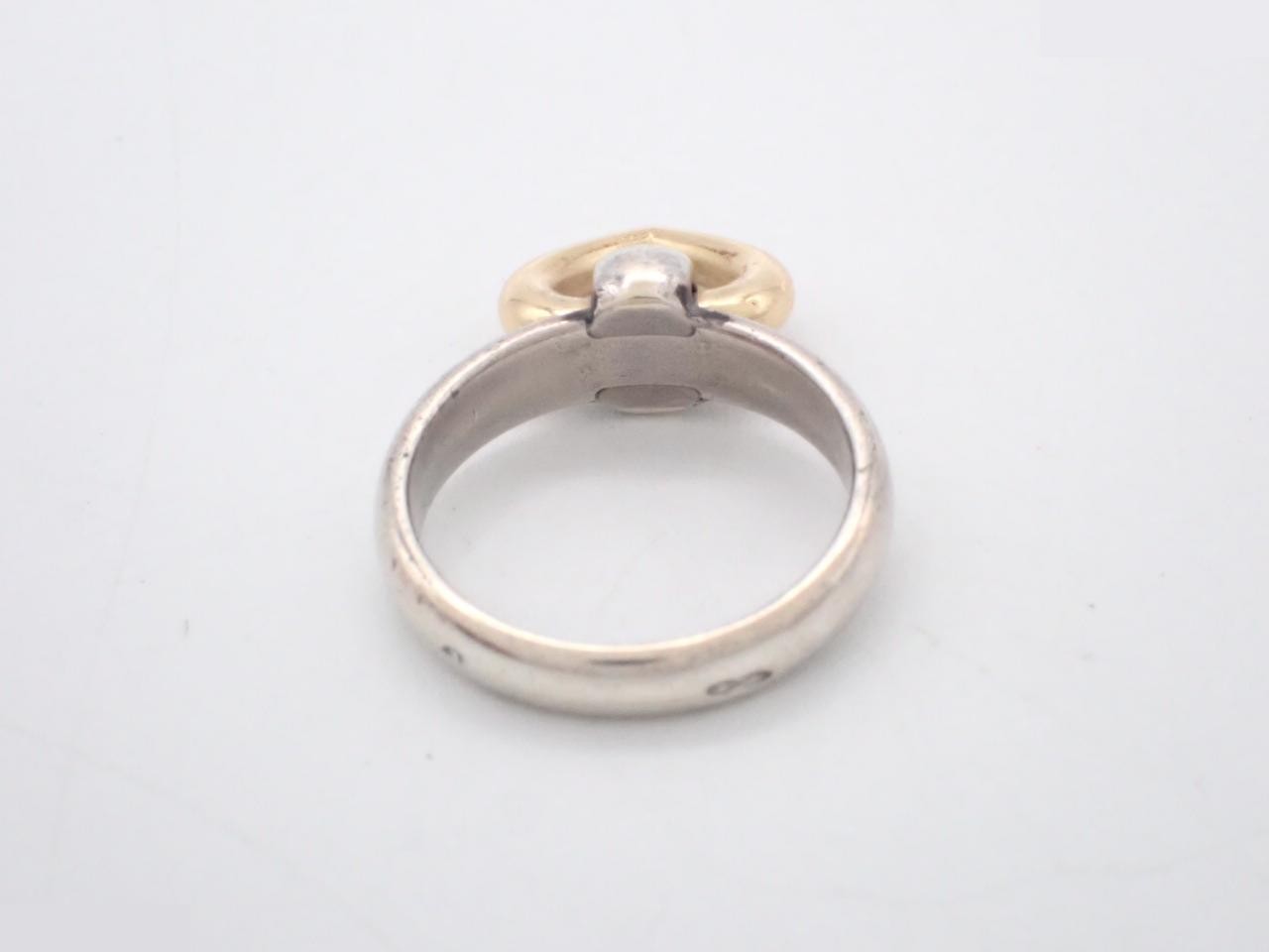Heart Knock Combination Ring, 5.3g, Size 51 — view 2