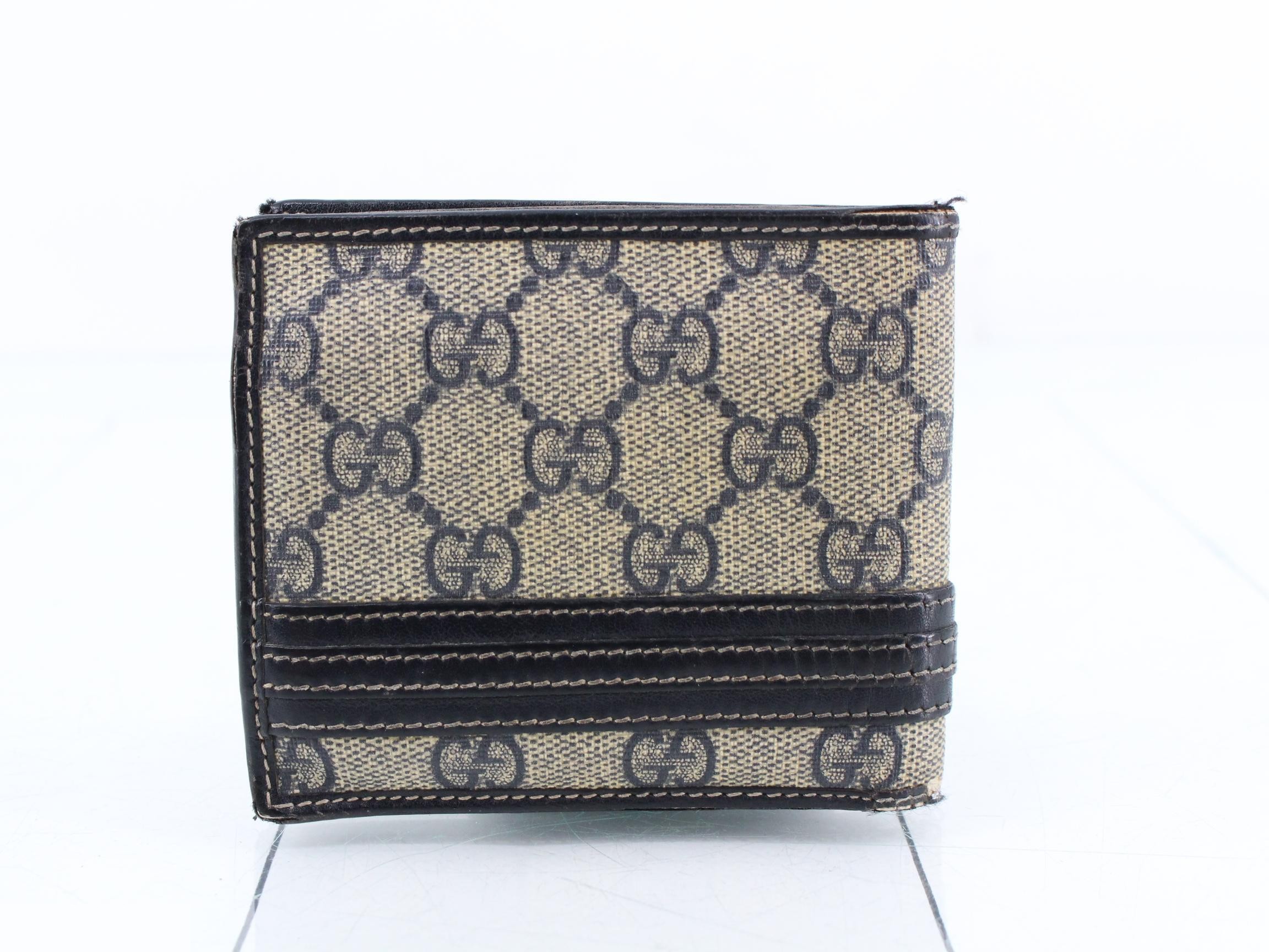 GG Supreme Navy Wallet — view 2