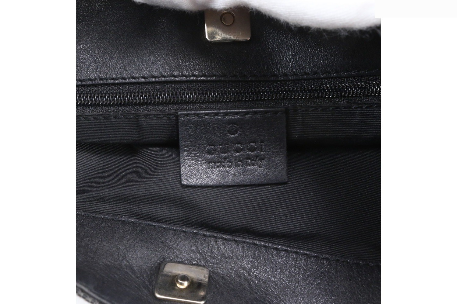 GG Canvas 91761 Leather One-Shoulder Bag — view 8