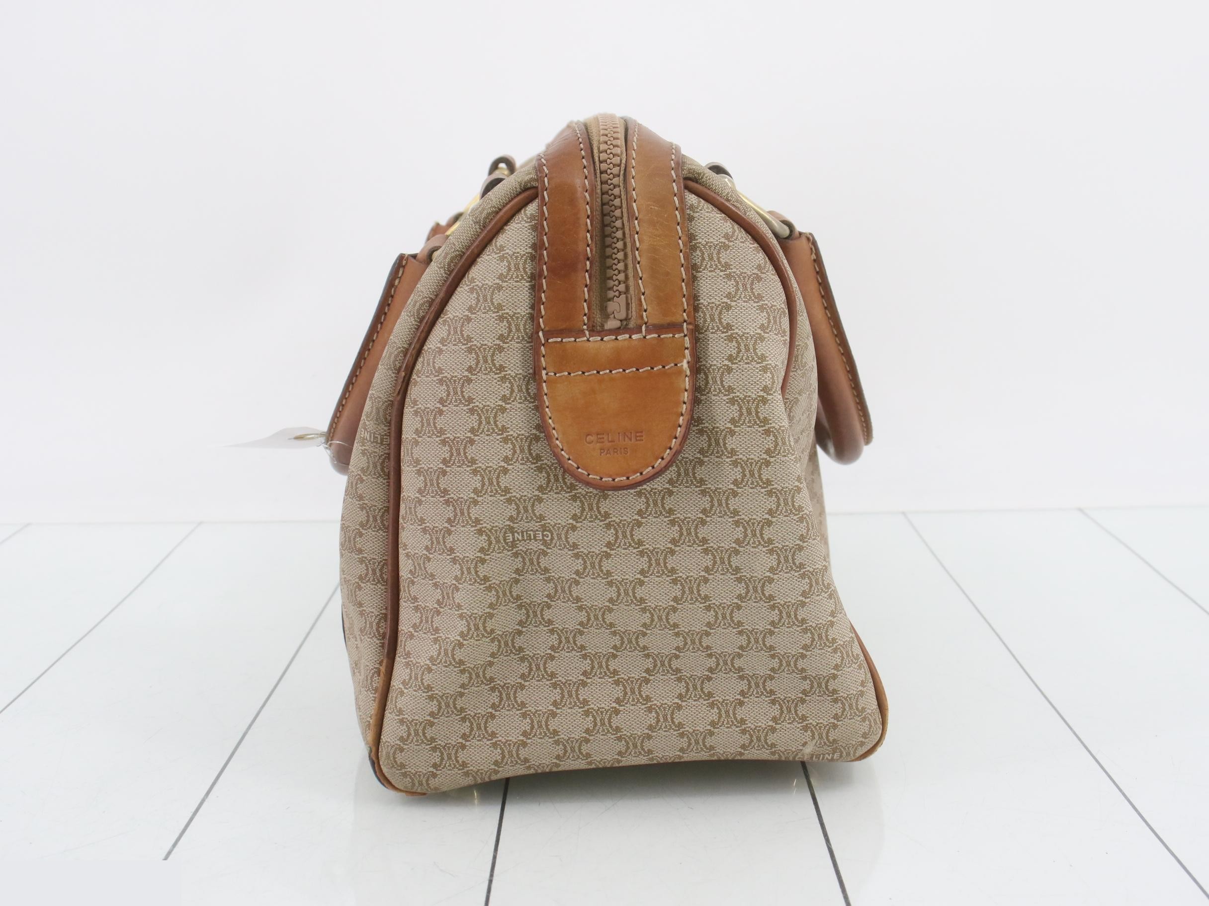 Macadam pattern mini Boston bag — view 3