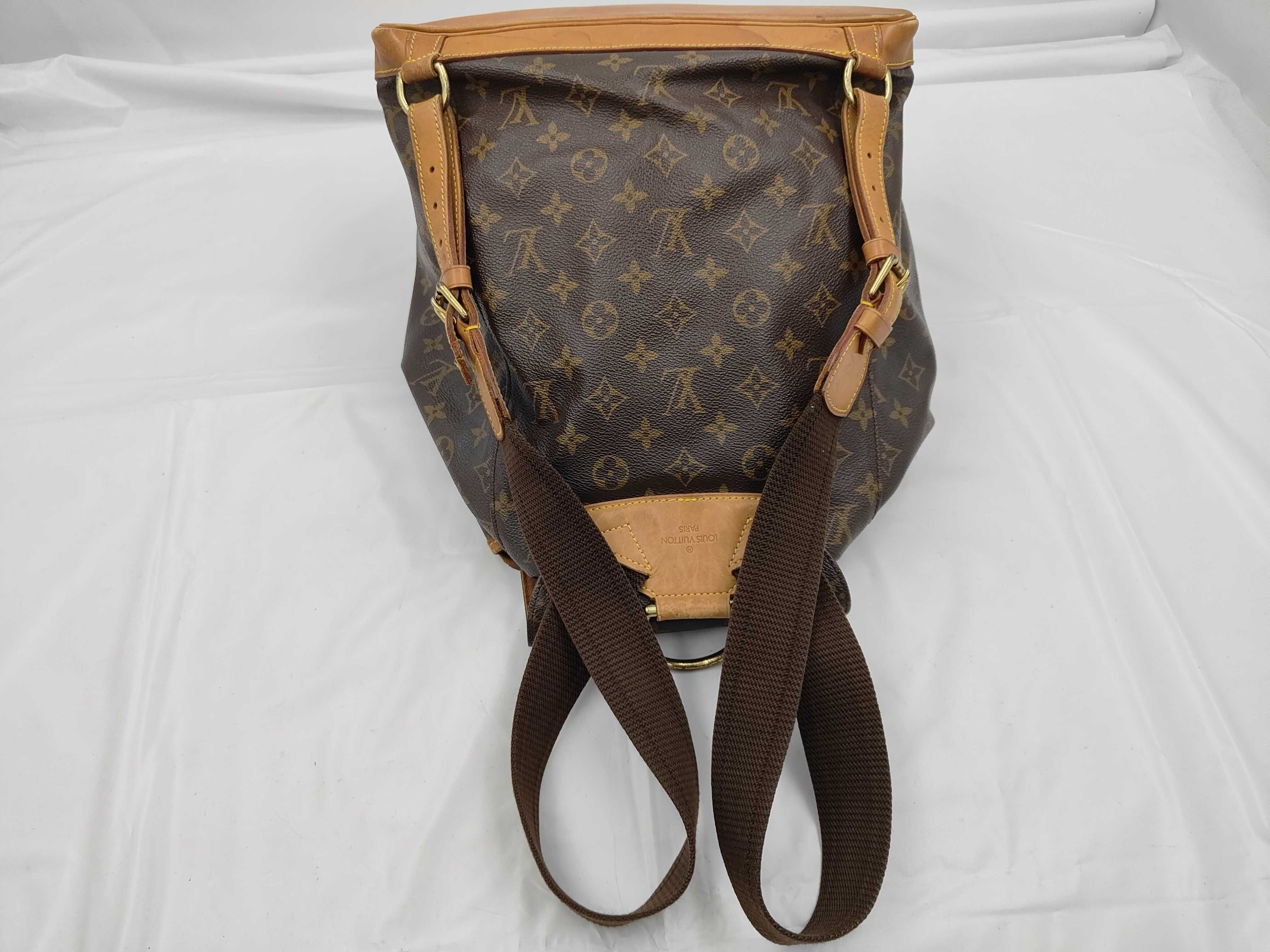 LV Montsouris GM M51135 Monogram Backpack — view 3