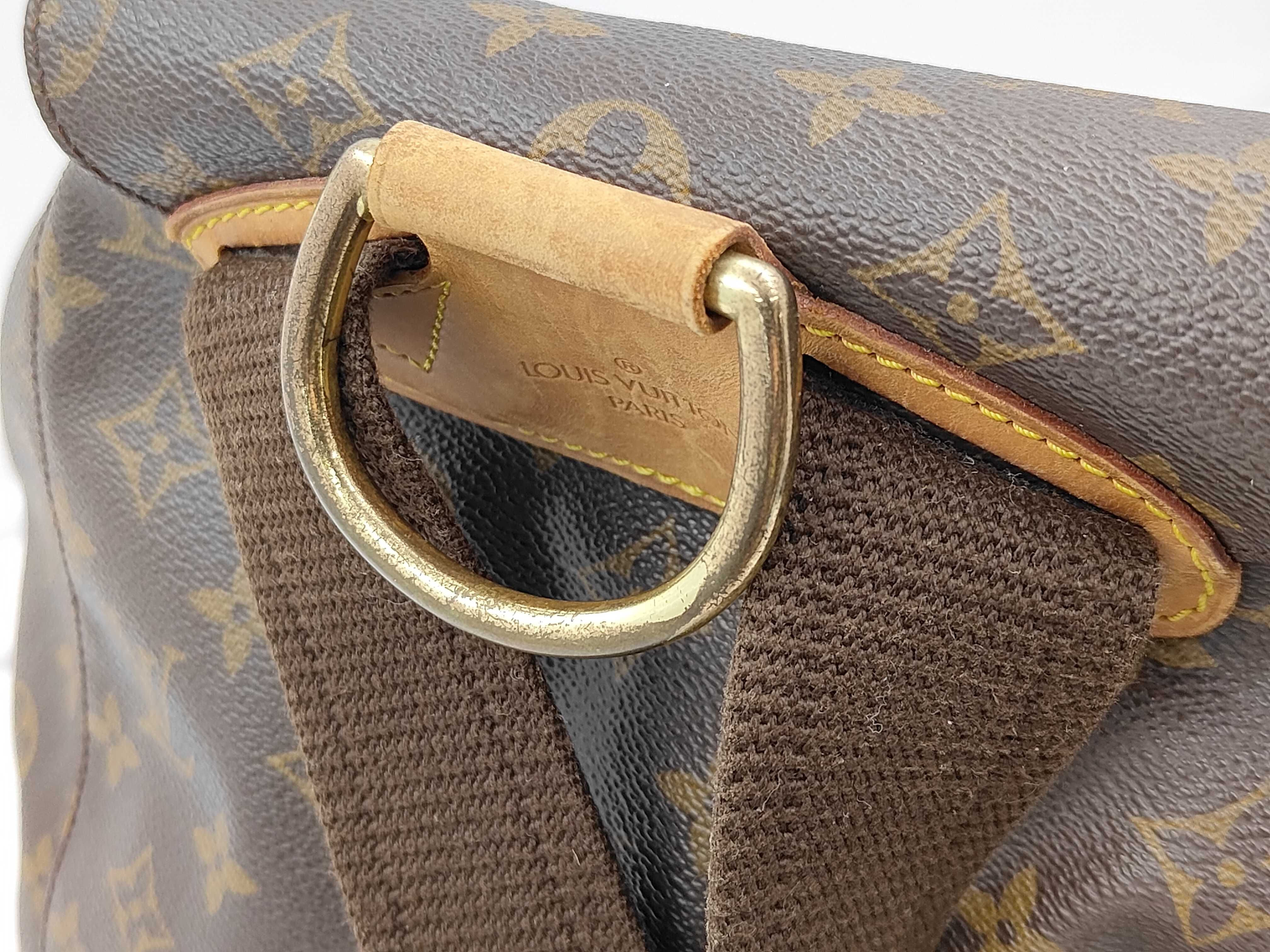 LV Montsouris GM M51135 Monogram Backpack — view 5