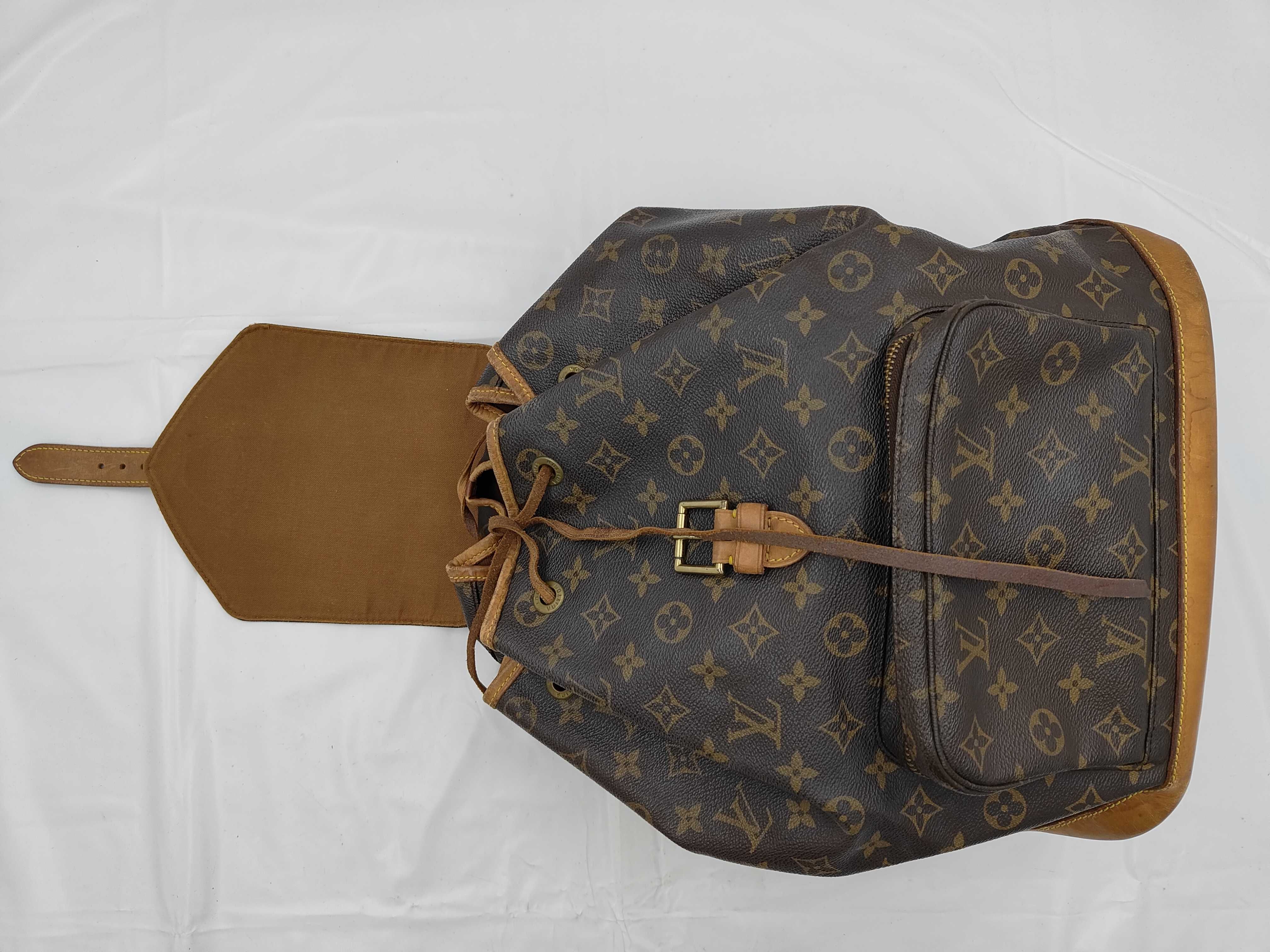 LV Montsouris GM M51135 Monogram Backpack — view 9