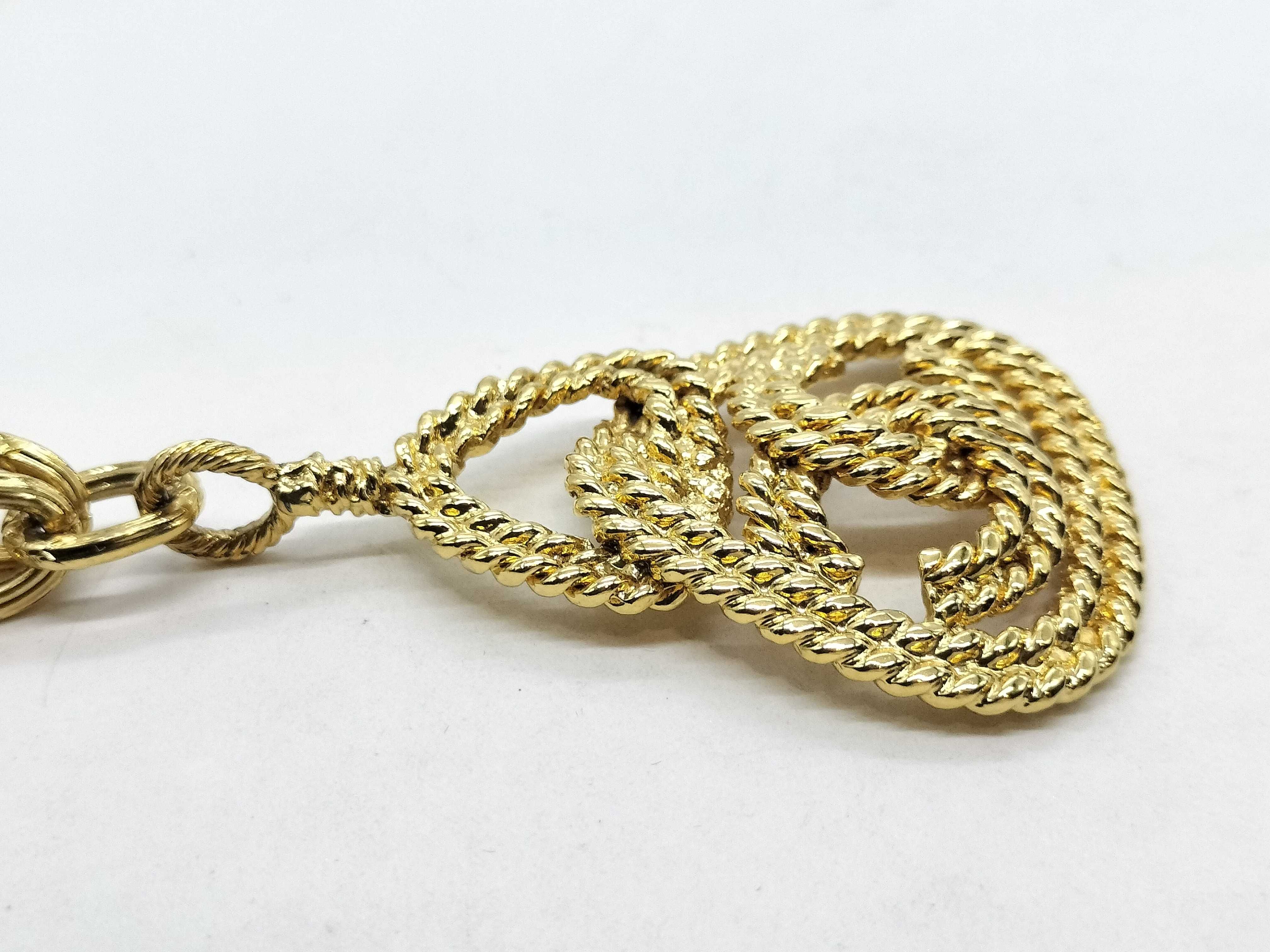 93A Gold Chain Coco Mark Necklace — view 4