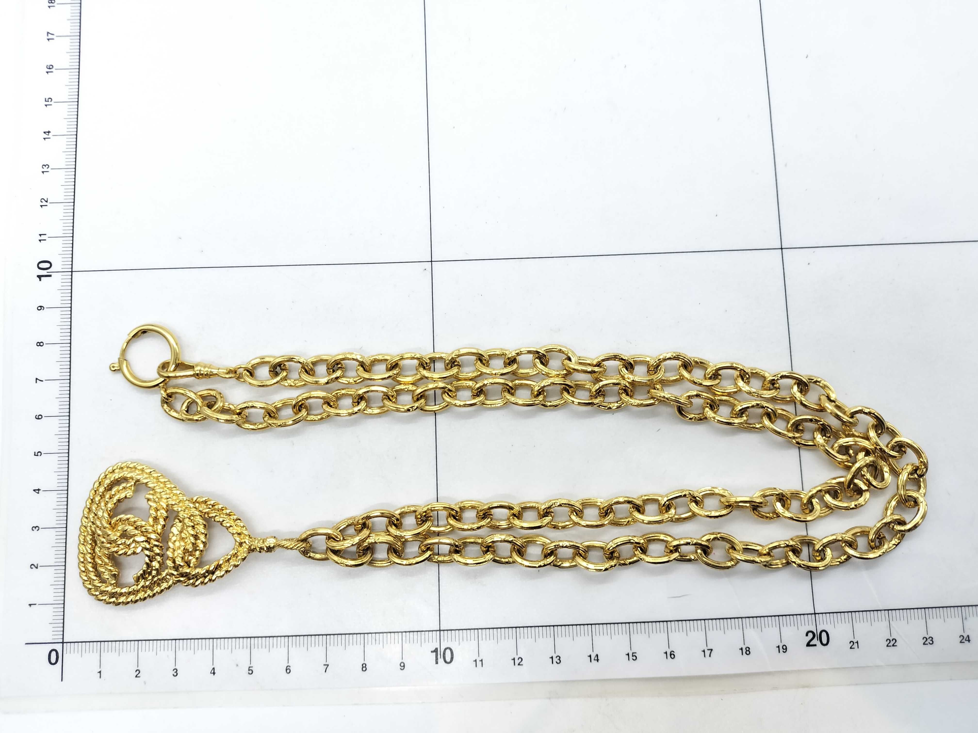 93A Gold Chain Coco Mark Necklace — view 6