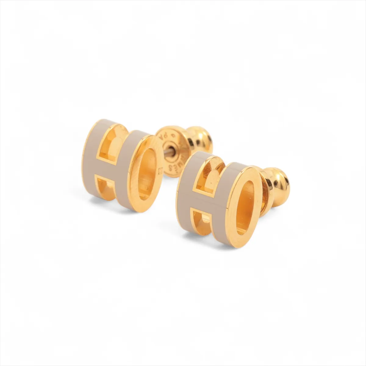 Mini Pop H GD1215 Earrings (for both ears) GP Gold