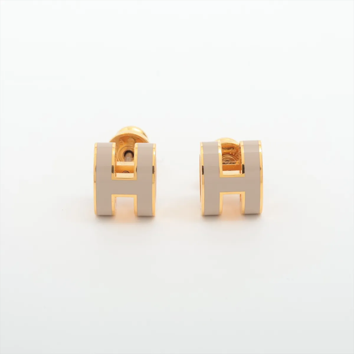 Mini Pop H GD1215 Earrings (for both ears) GP Gold — view 2