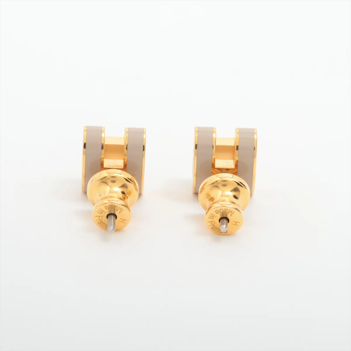 Mini Pop H GD1215 Earrings (for both ears) GP Gold — view 3