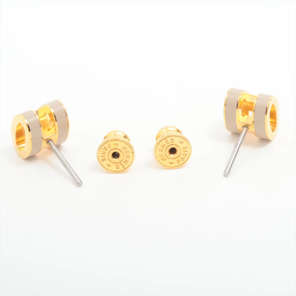 Mini Pop H GD1215 Earrings (for both ears) GP Gold — view 4