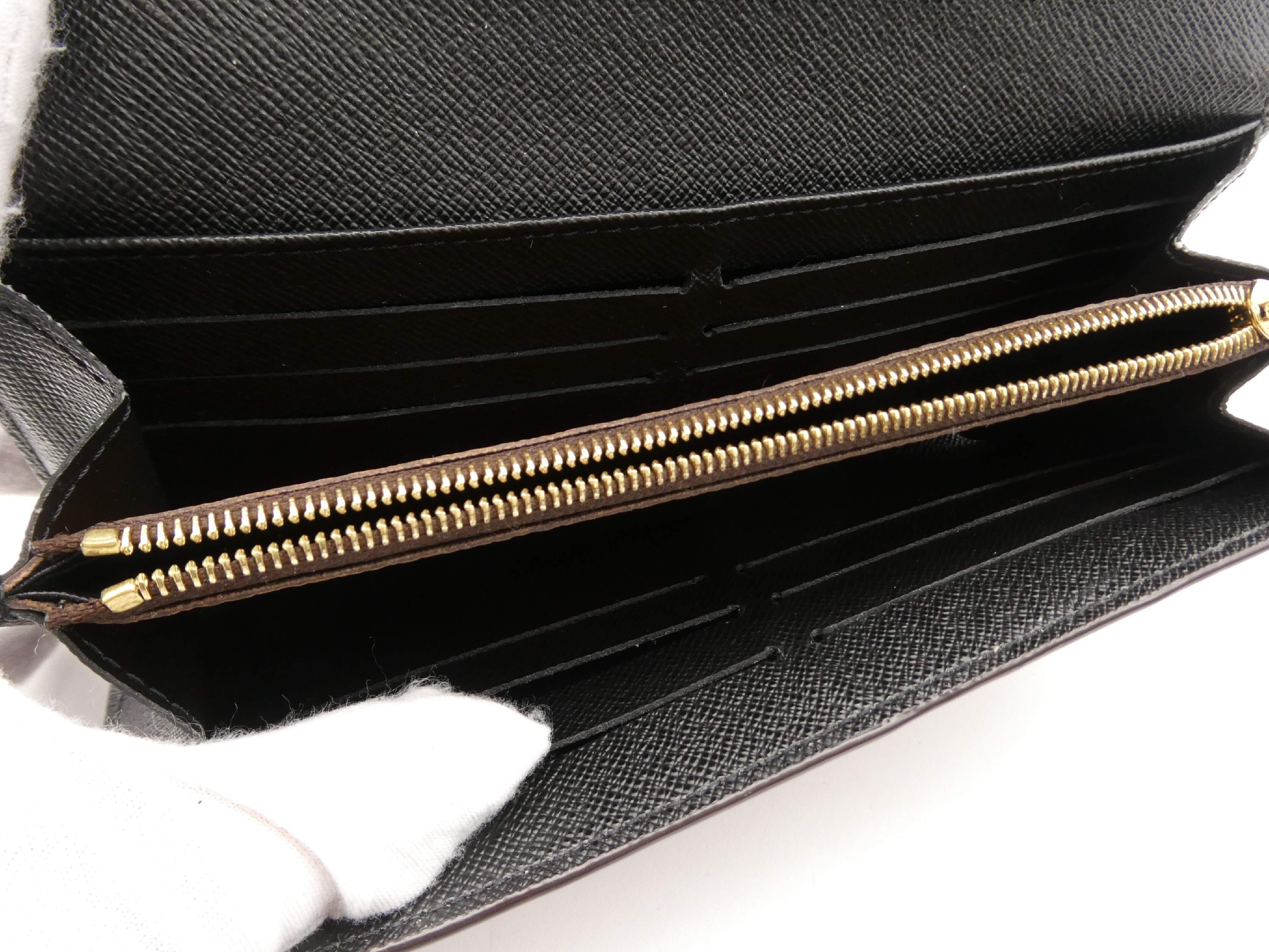 Monogram Giant Reverse Portefeuille Sarah Wallet (IC sensor enabled) — view 6
