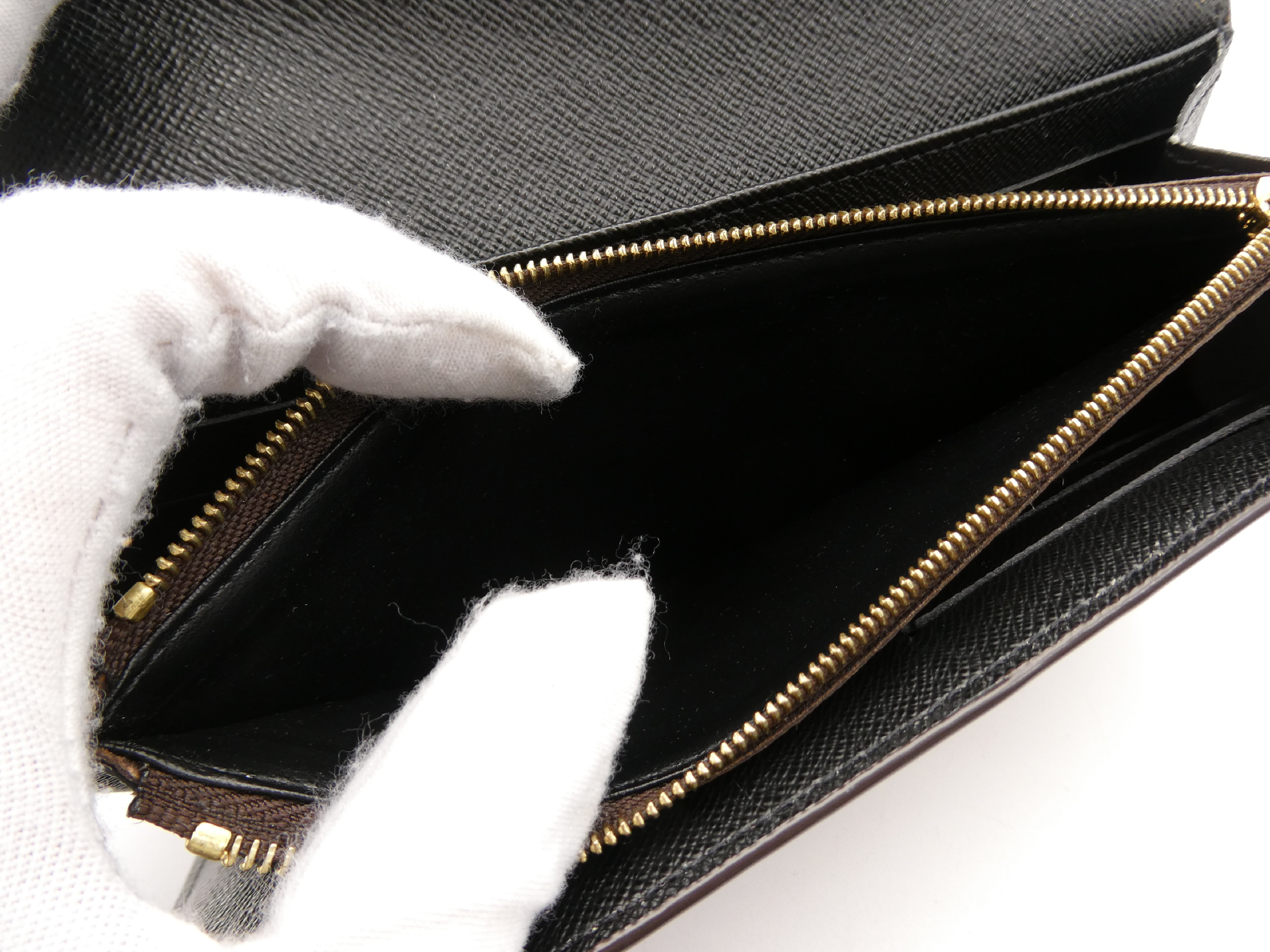 Monogram Giant Reverse Portefeuille Sarah Wallet (IC sensor enabled) — view 7