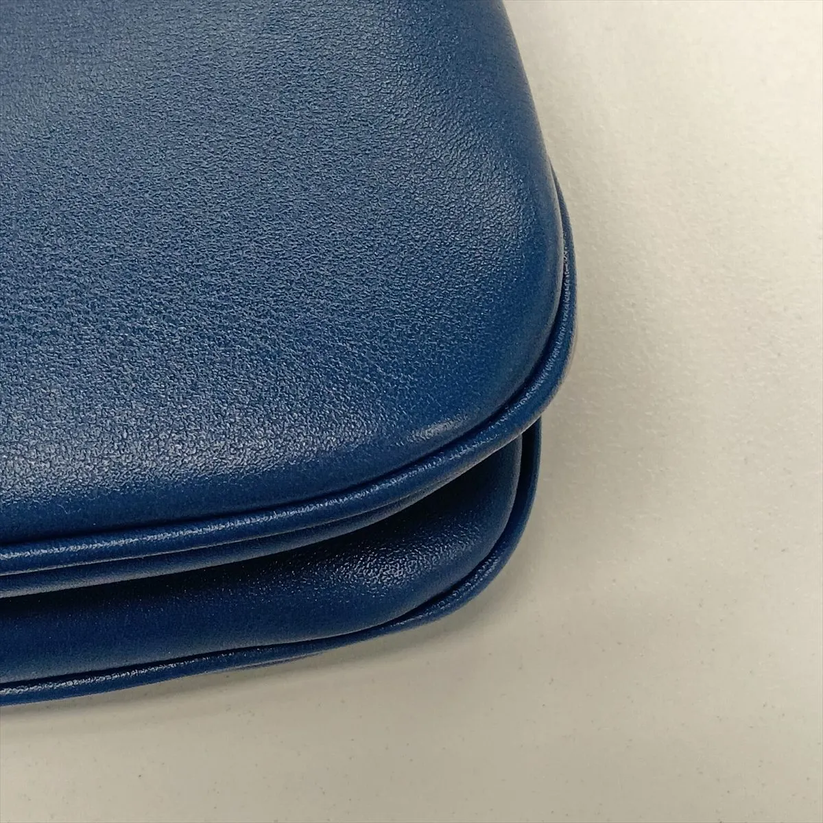Peekaboo Soft Large 8BN358 Leather Shoulder Bag, Blue — view 14