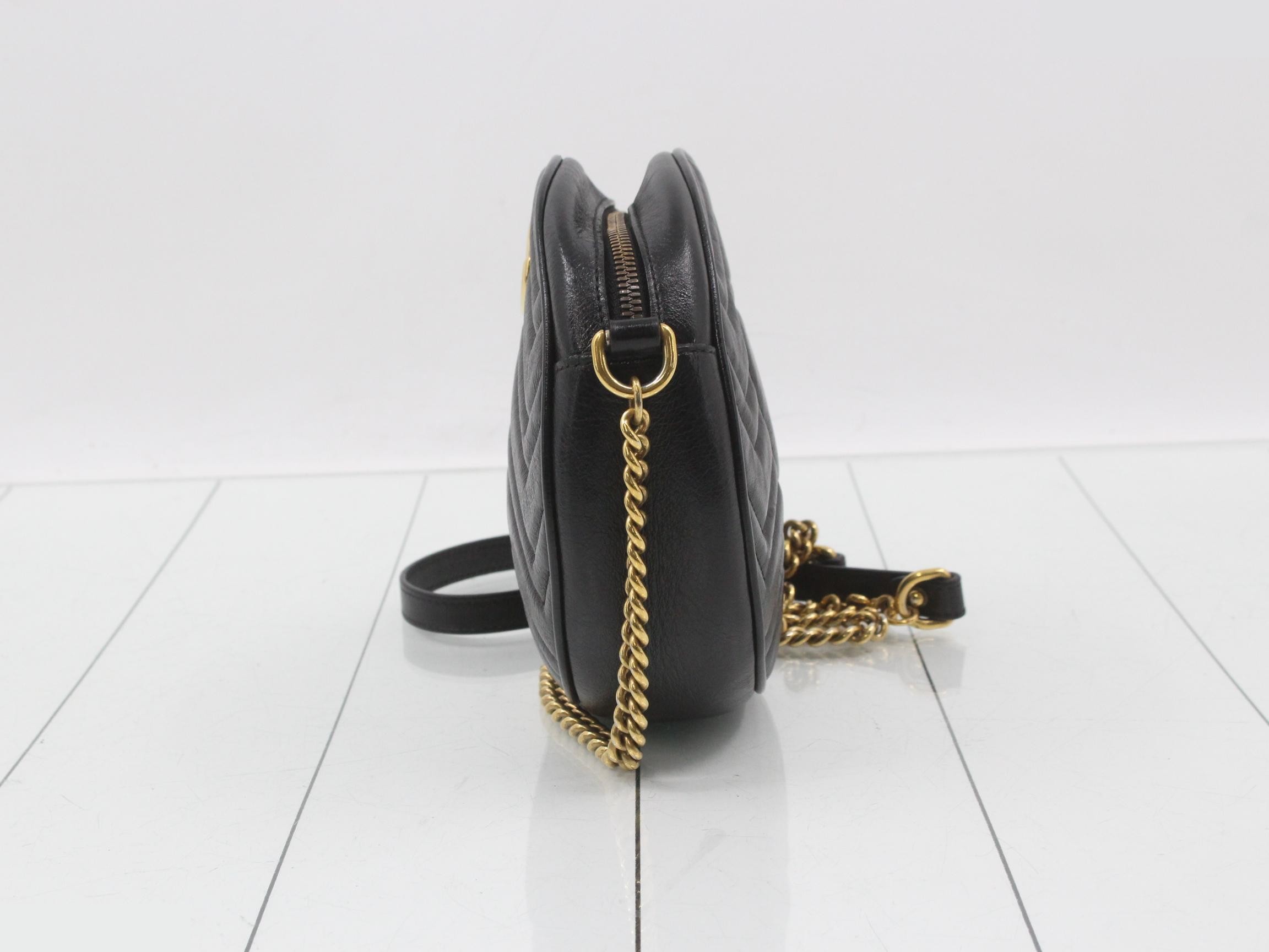 GG Marmont Chain Shoulder Bag — view 3