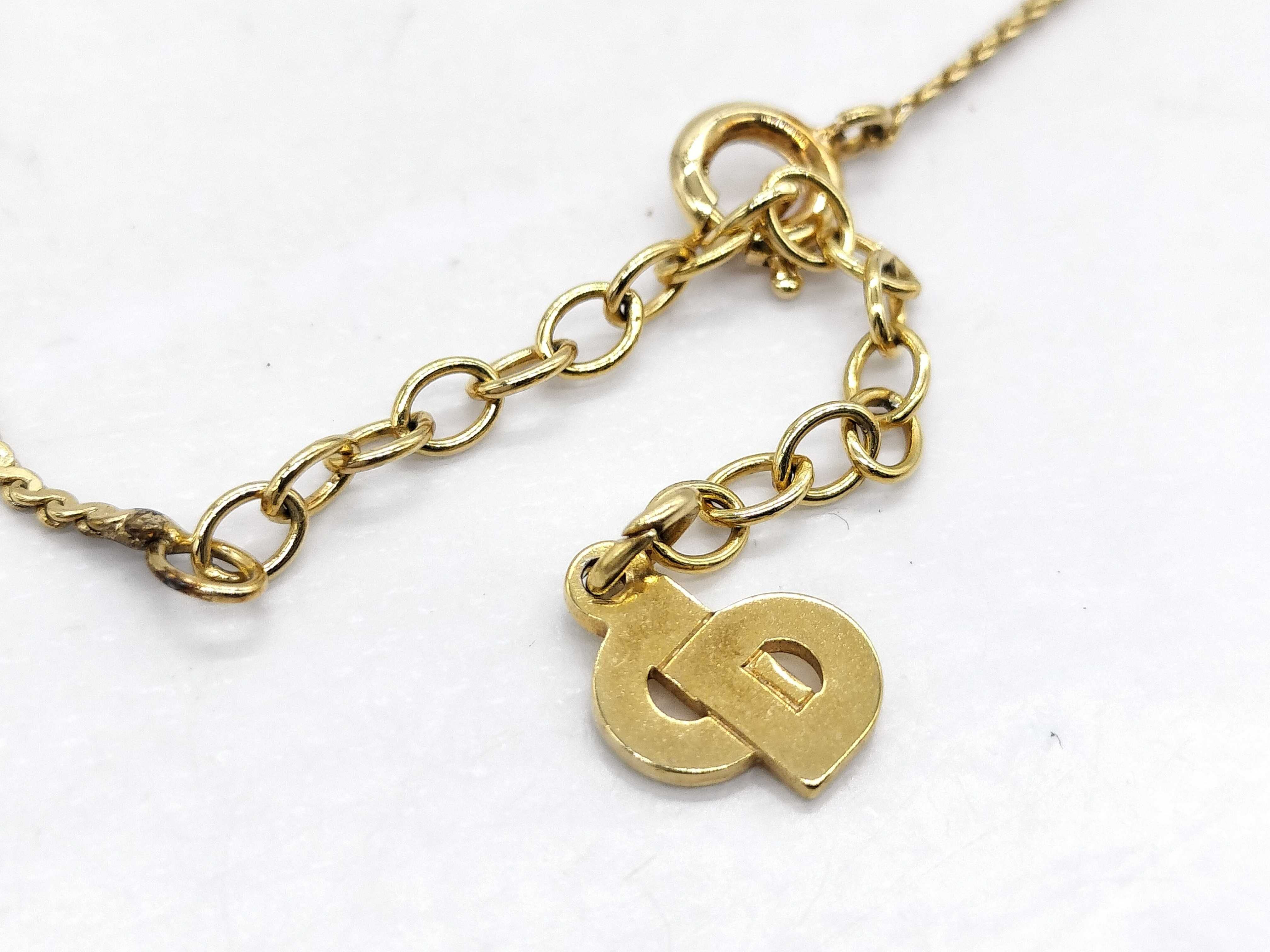 CD Rhinestone Necklace — view 8