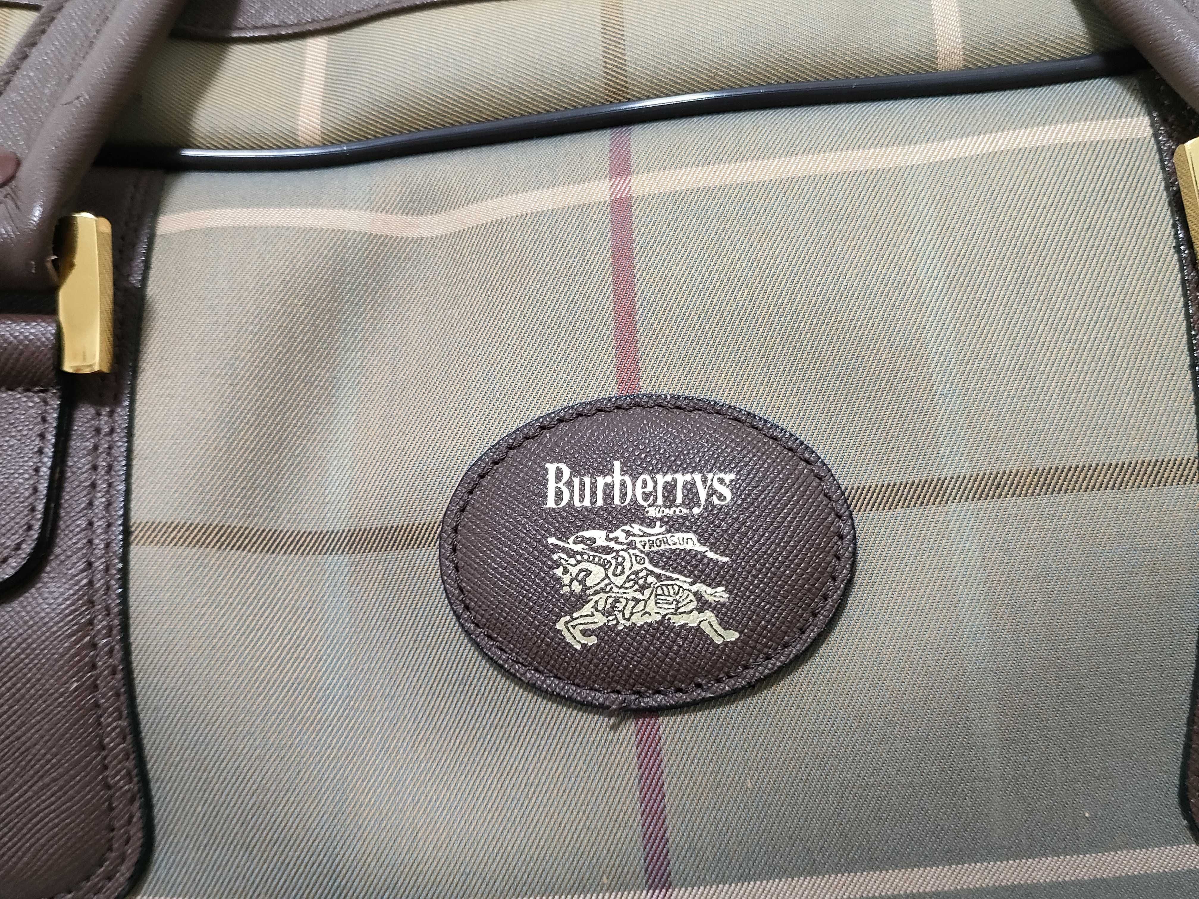 Nova Check Boston Vintage Pouch Set Boston Bag — view 12