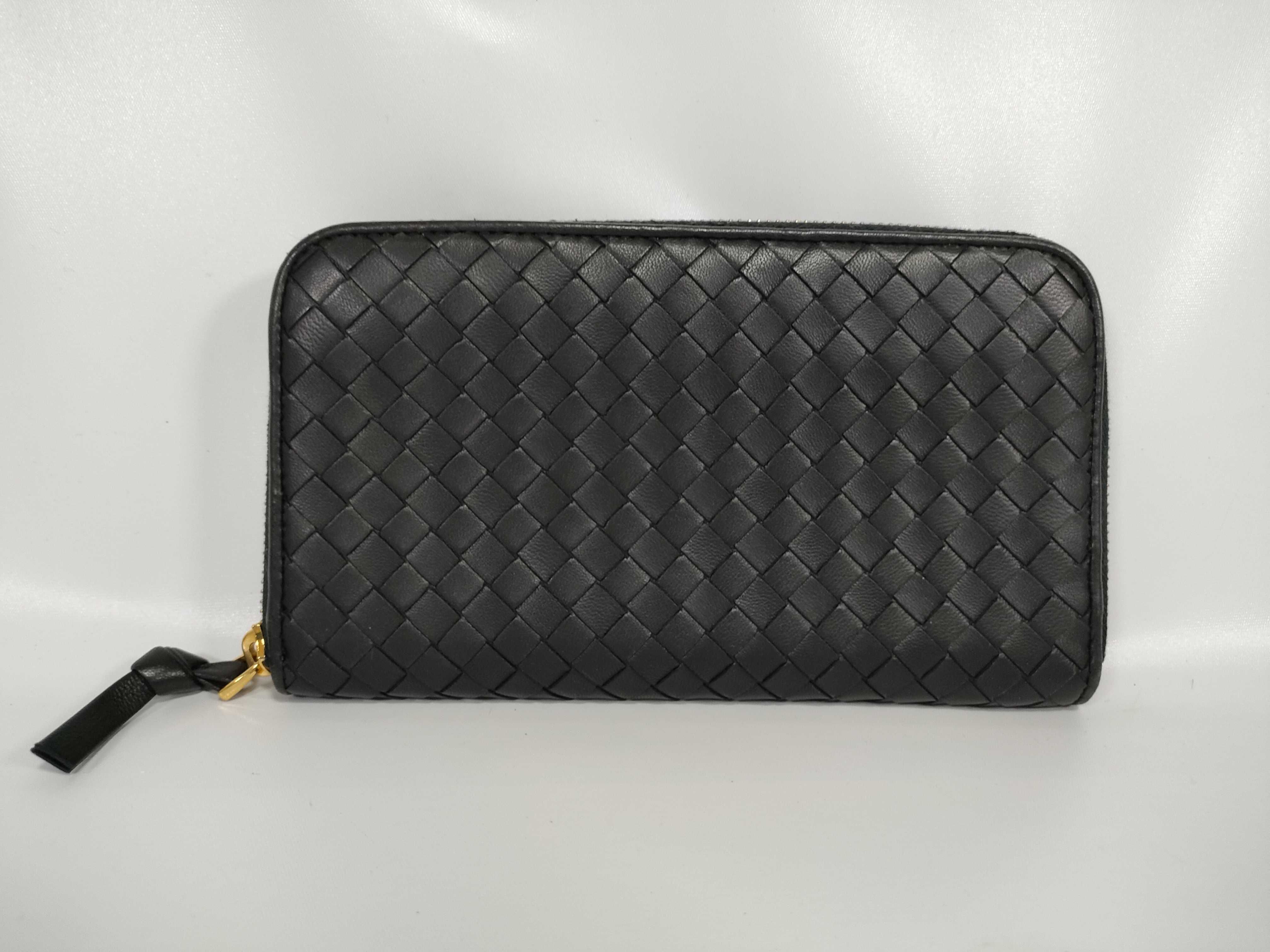 Intrecciato Round Wallet