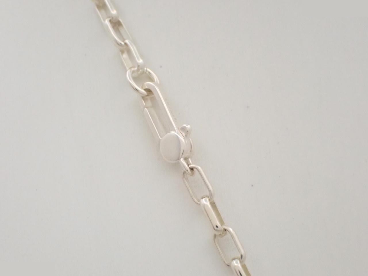 Interlocking G Chain Necklace, SV925, 22.6g — view 2